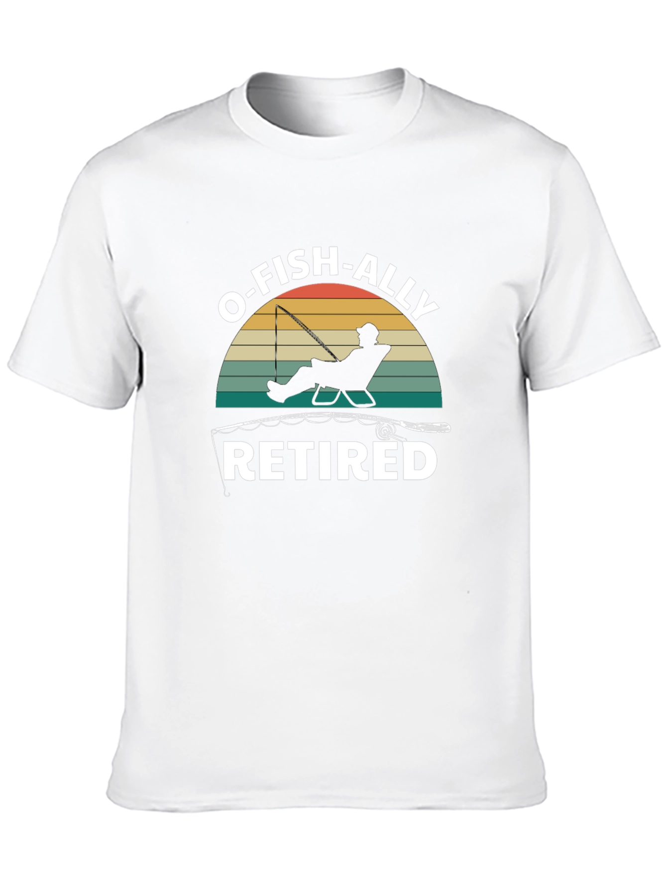 O-FISH-ALLY Retired Black Graphic Tee