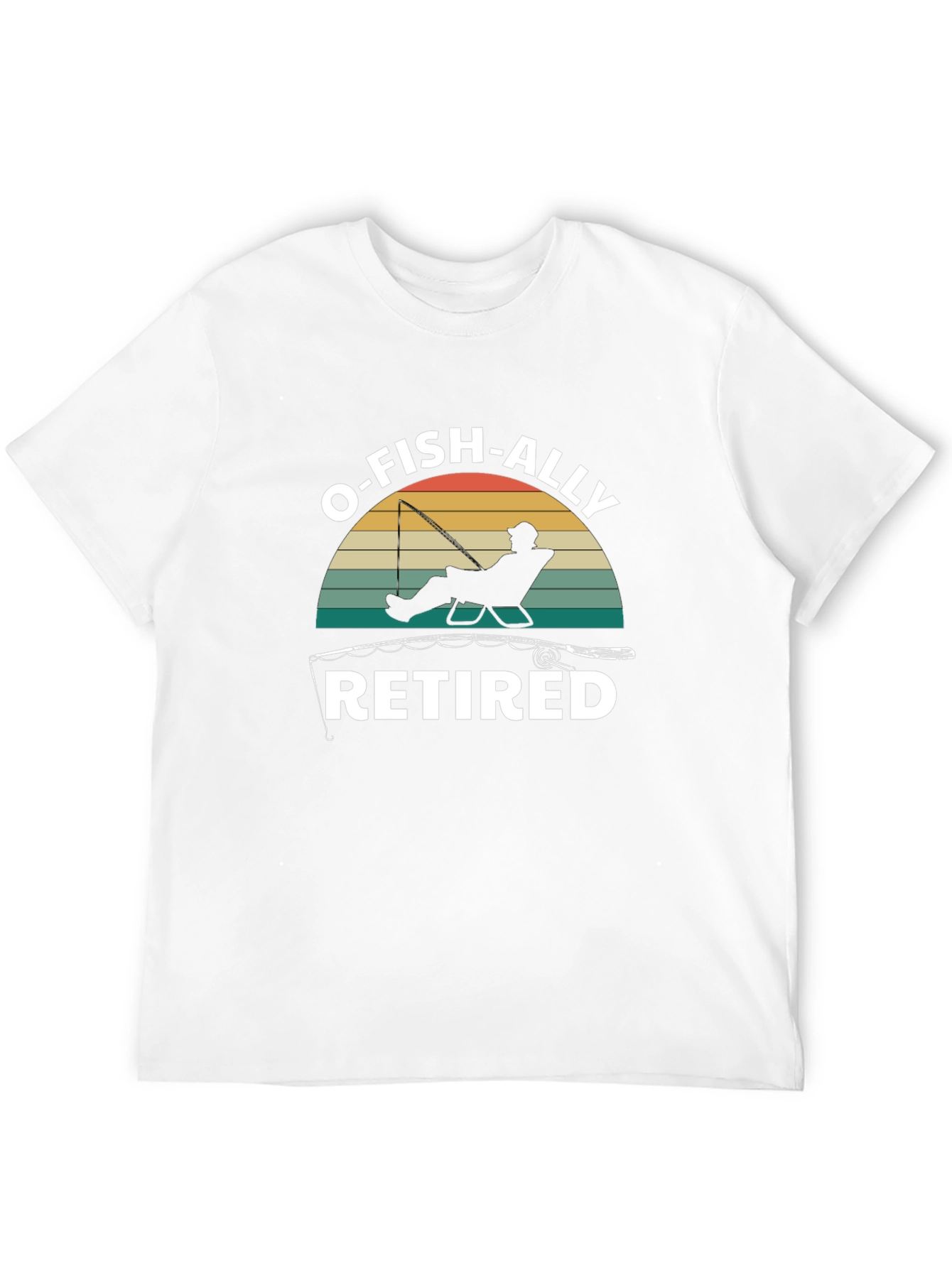 O-FISH-ALLY Retired Black Graphic Tee