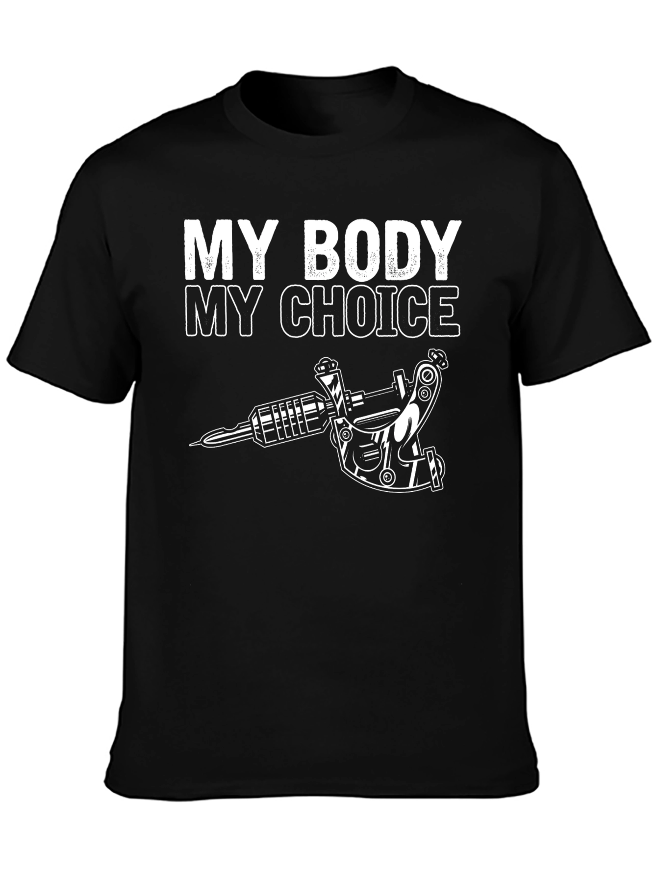 My Body My Choice Tattoo Artist Black T-Shirt
