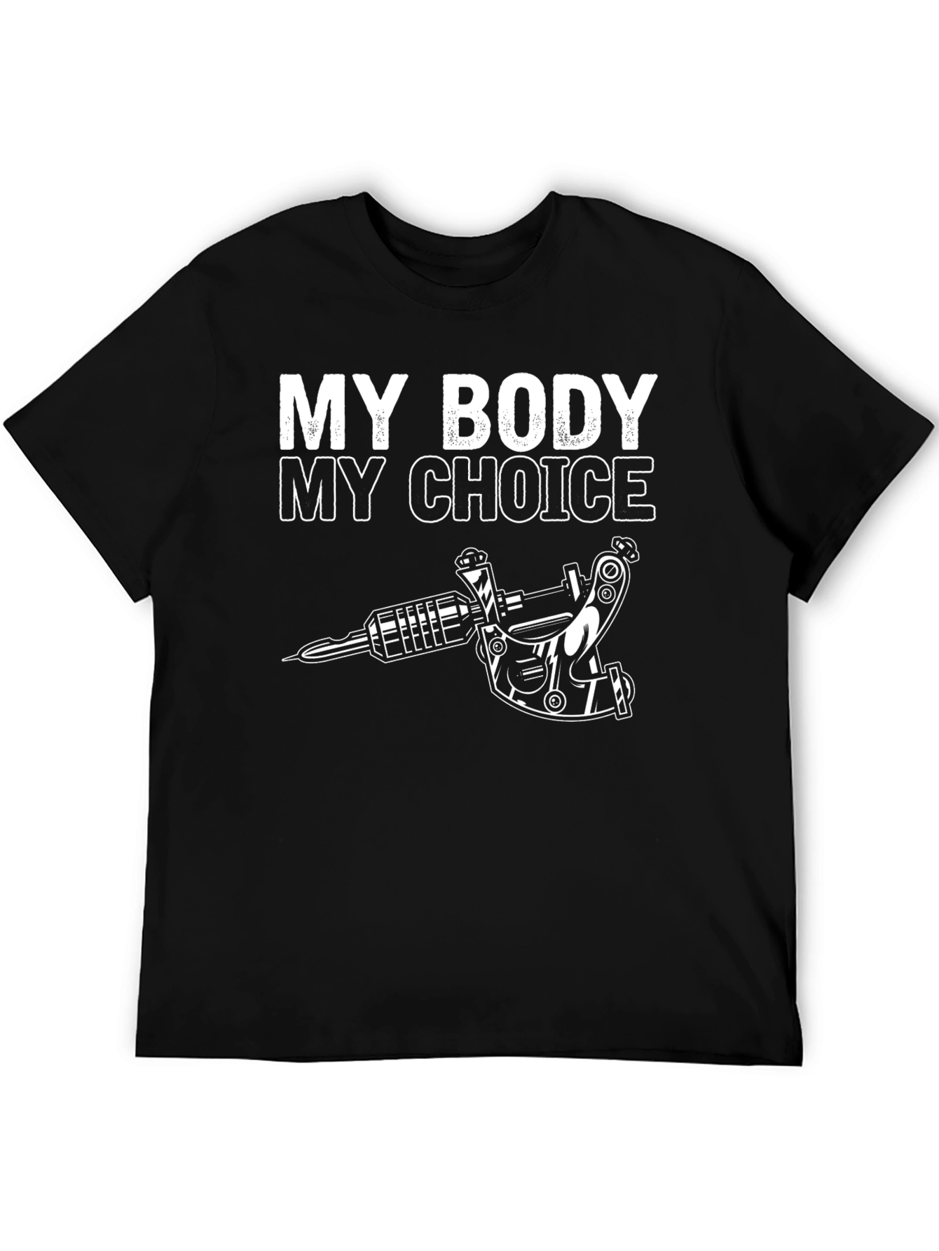 My Body My Choice Tattoo Artist Black T-Shirt