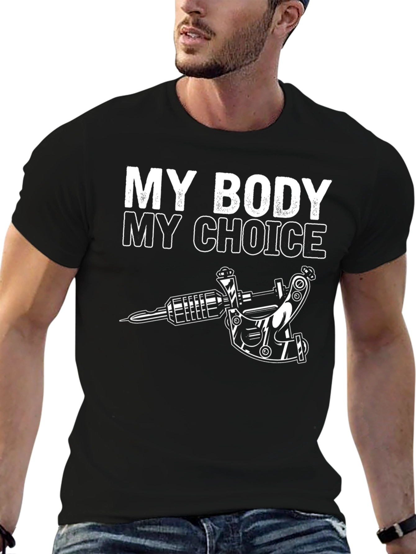 My Body My Choice Tattoo Artist Black T-Shirt