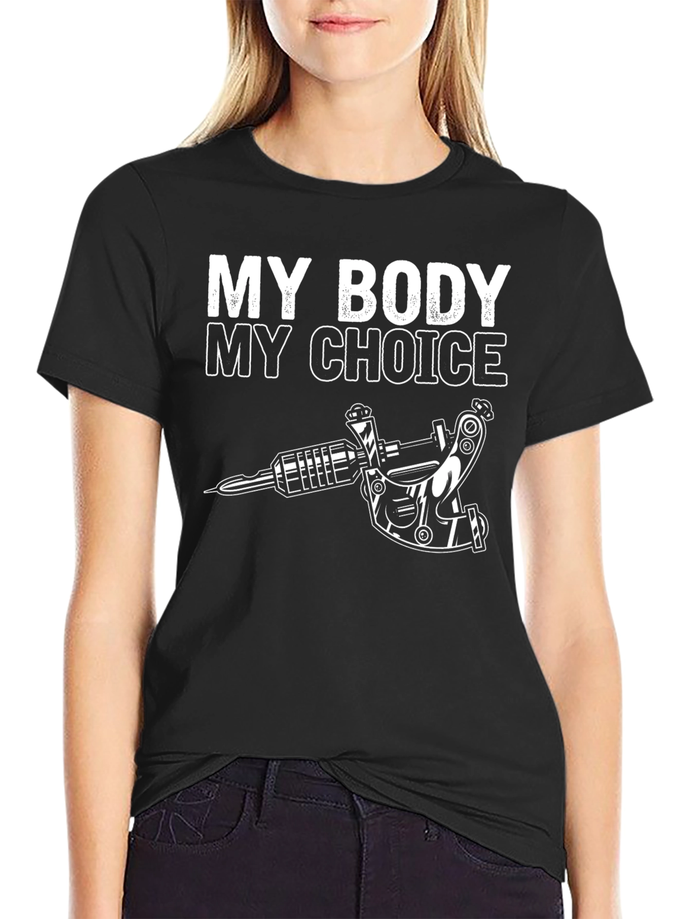 My Body My Choice Tattoo Artist Black T-Shirt