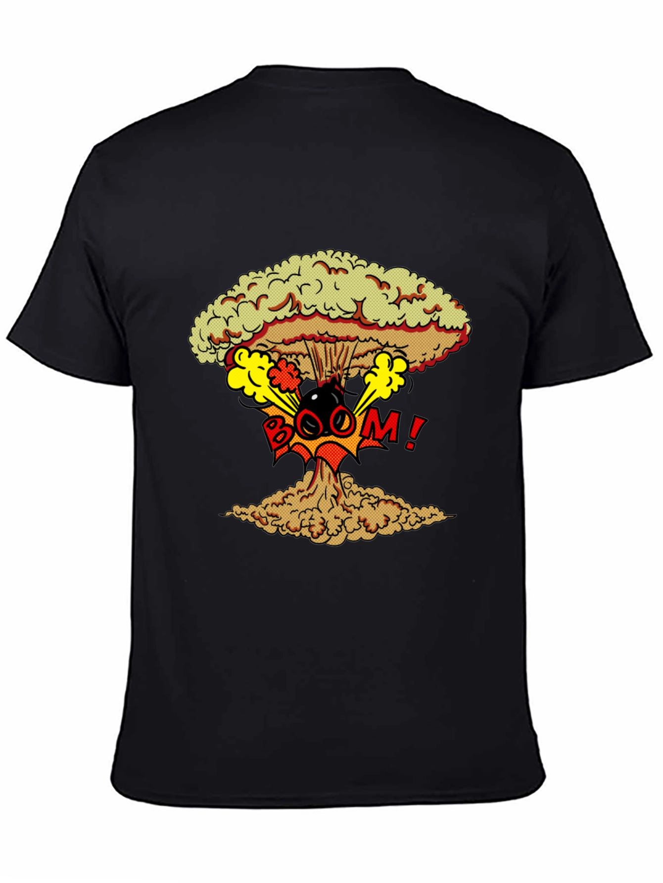 Nuclear Boom Graphic Print T-Shirt
