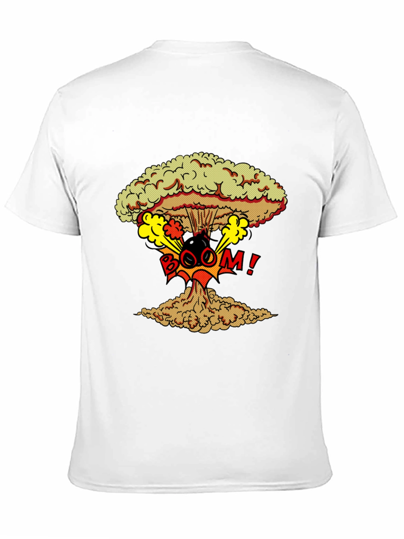 Nuclear Boom Graphic Print T-Shirt