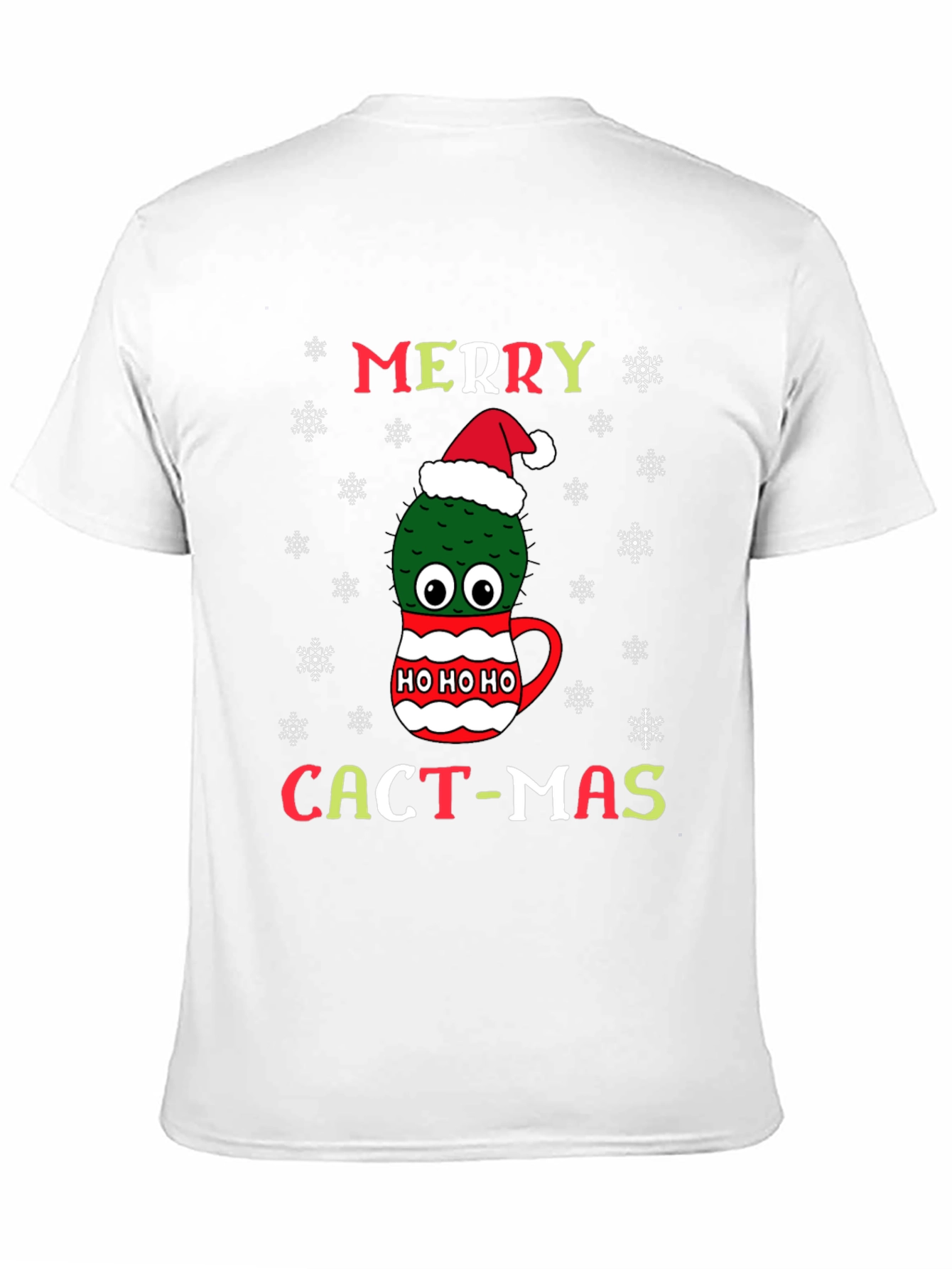Merry Cact-Mas T-Shirt Cactus Christmas