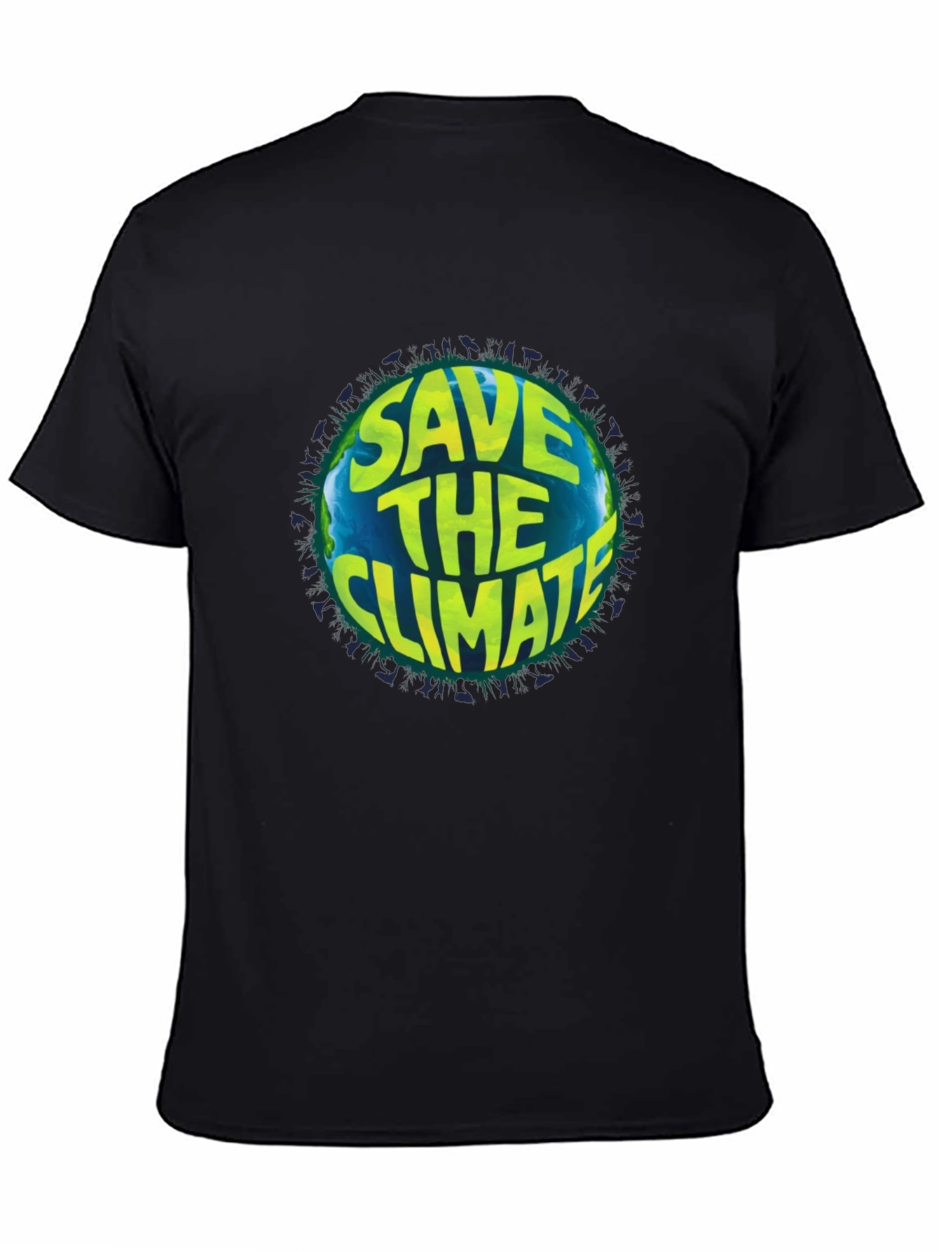 Save the Climate T-Shirt Earth Graphic Tee