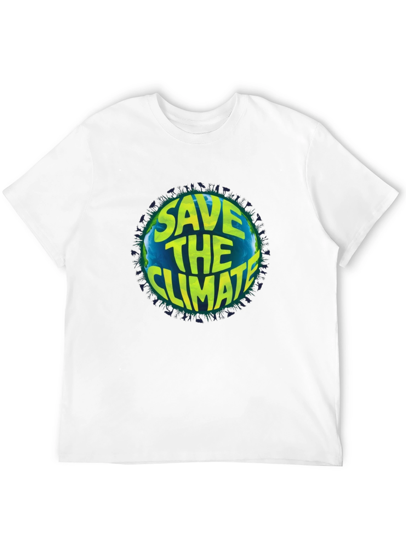 Save the Climate T-Shirt Earth Graphic Tee