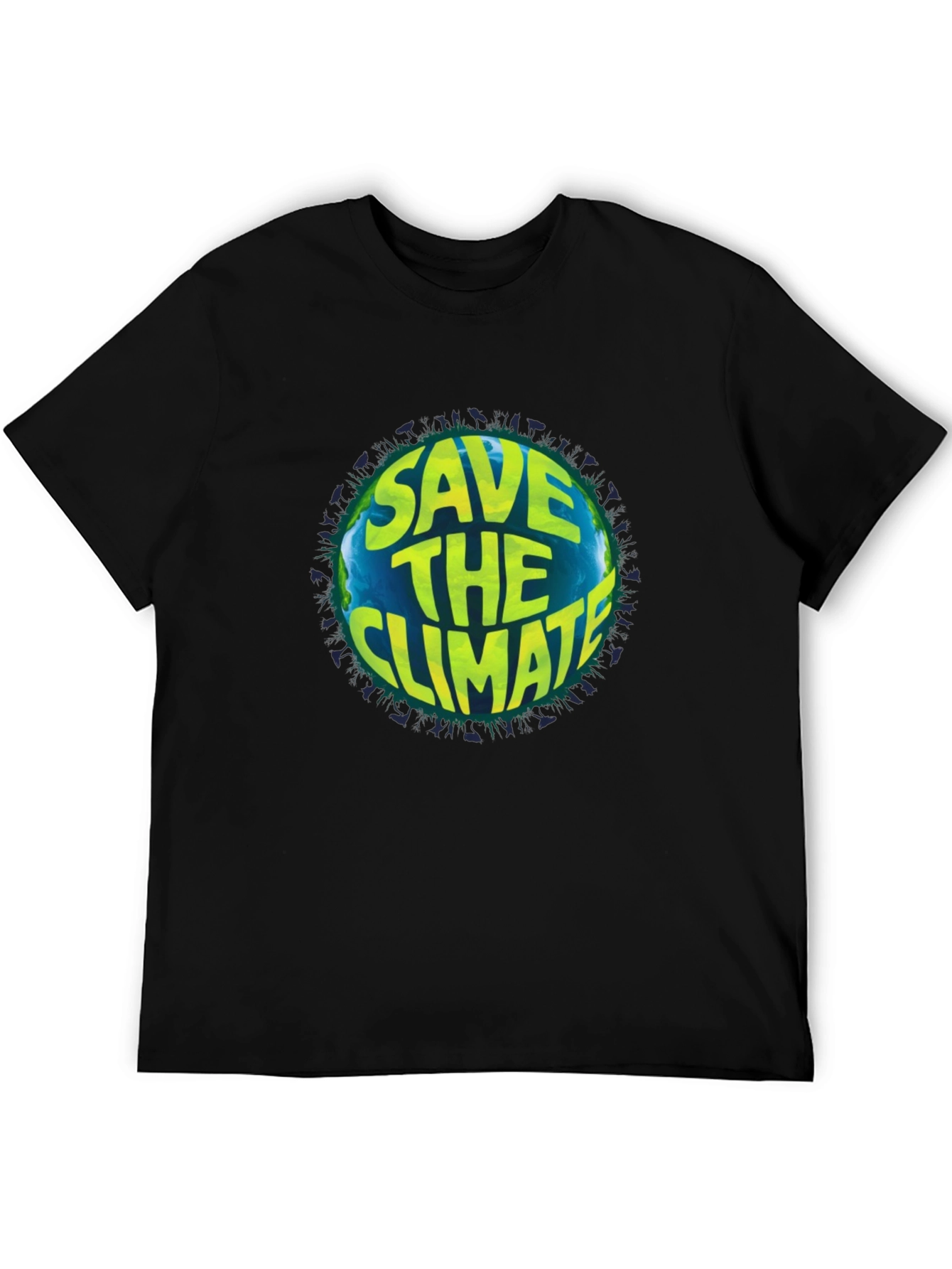 Save the Climate T-Shirt Earth Graphic Tee