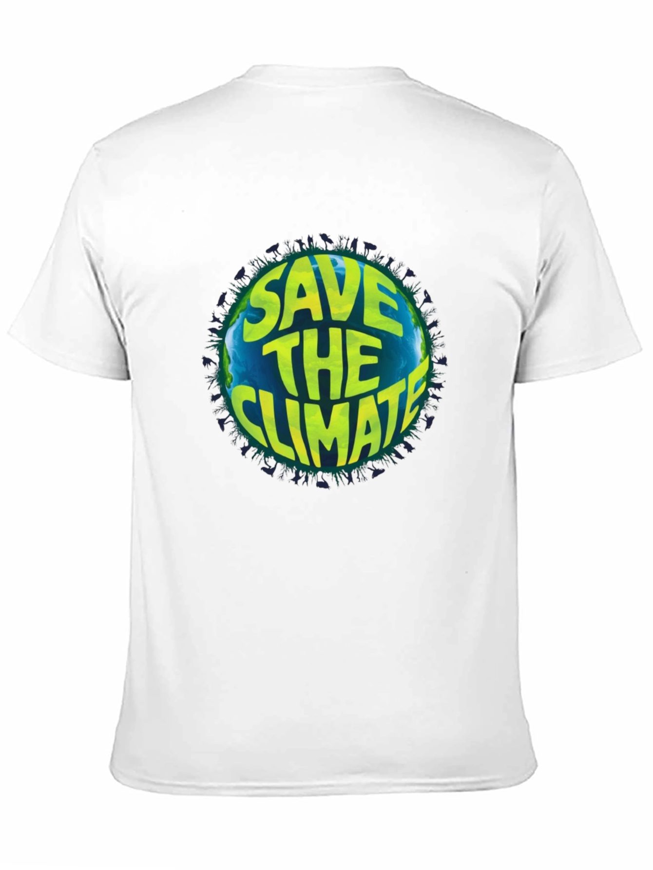Save the Climate T-Shirt Earth Graphic Tee