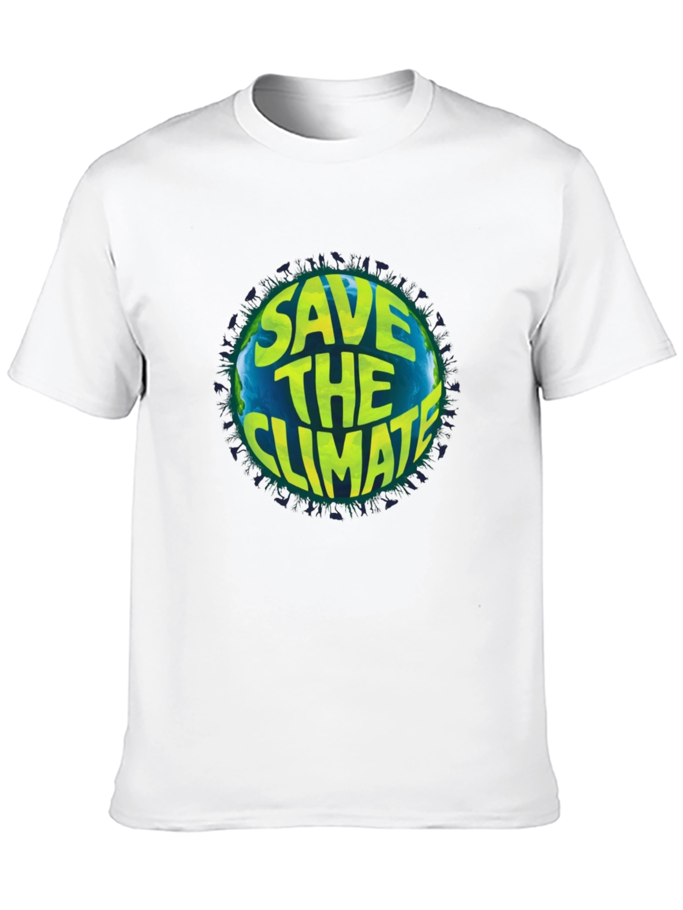 Save the Climate T-Shirt Earth Graphic Tee