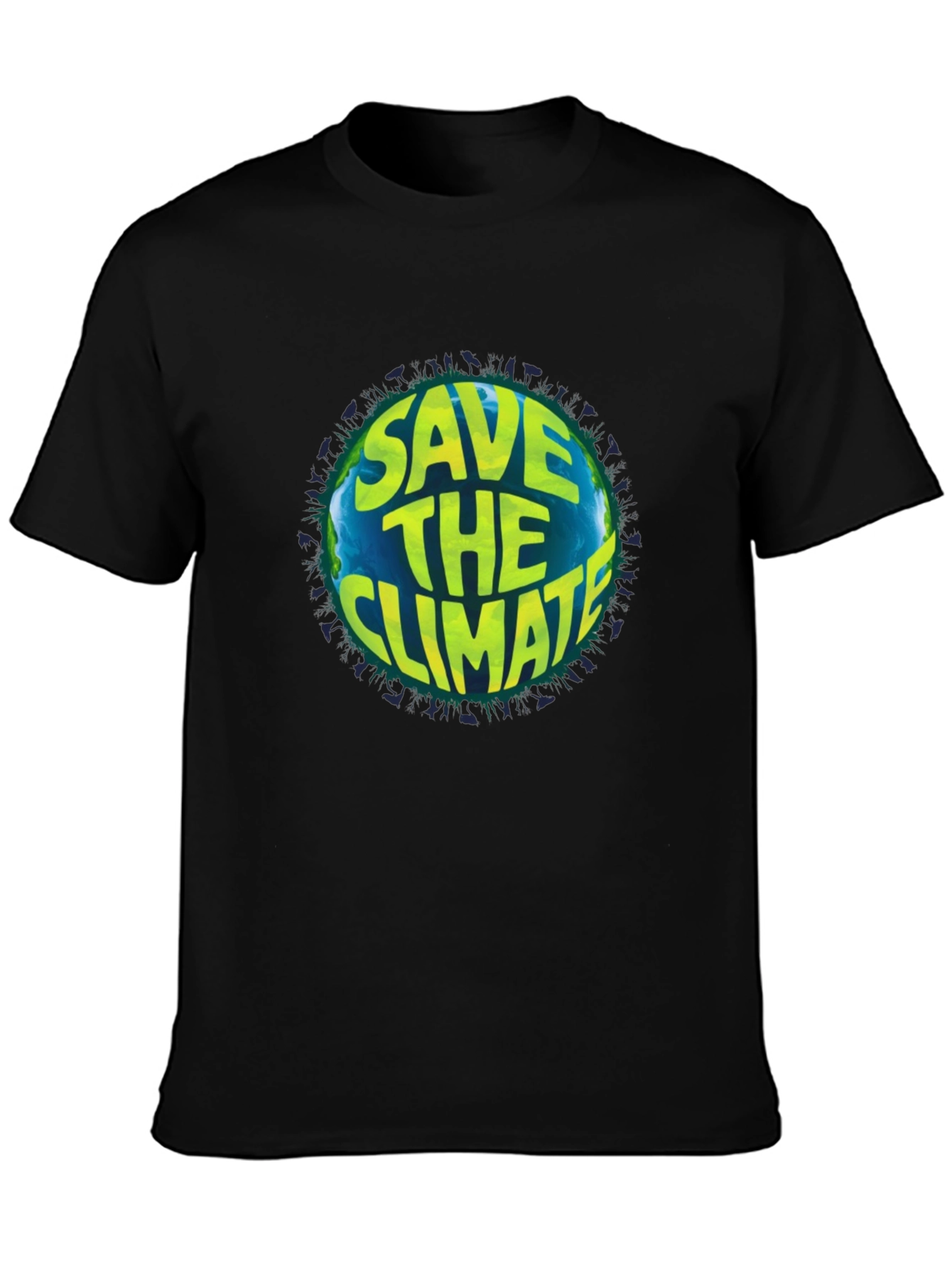 Save the Climate T-Shirt Earth Graphic Tee