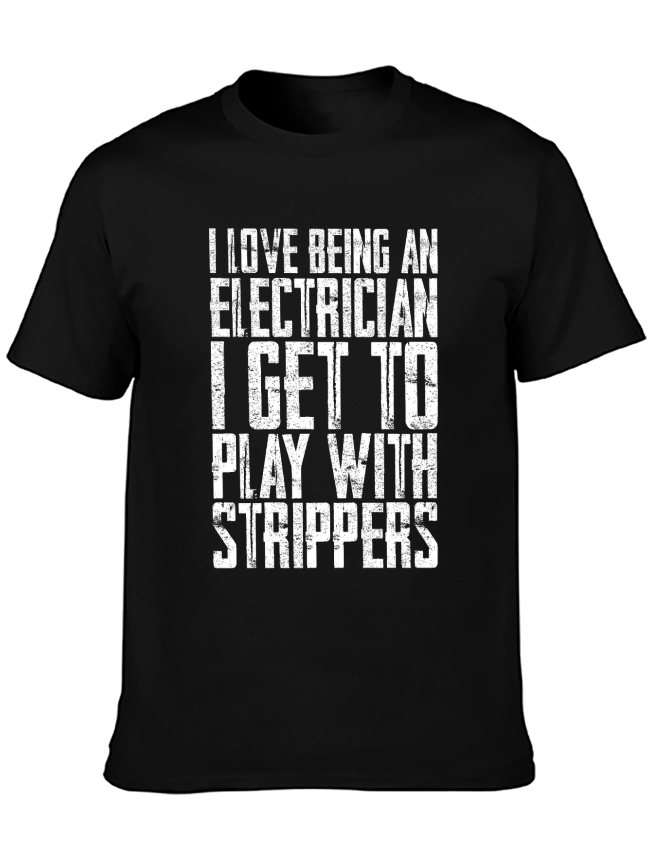 Electrician Strippers T-Shirt Funny Job Gift