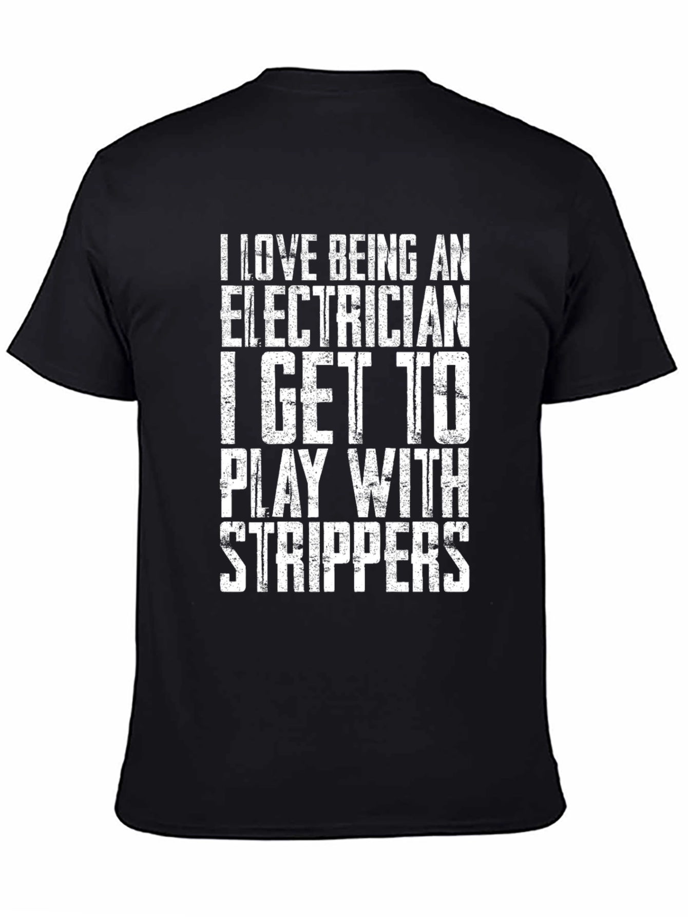 Electrician Strippers T-Shirt Funny Job Gift