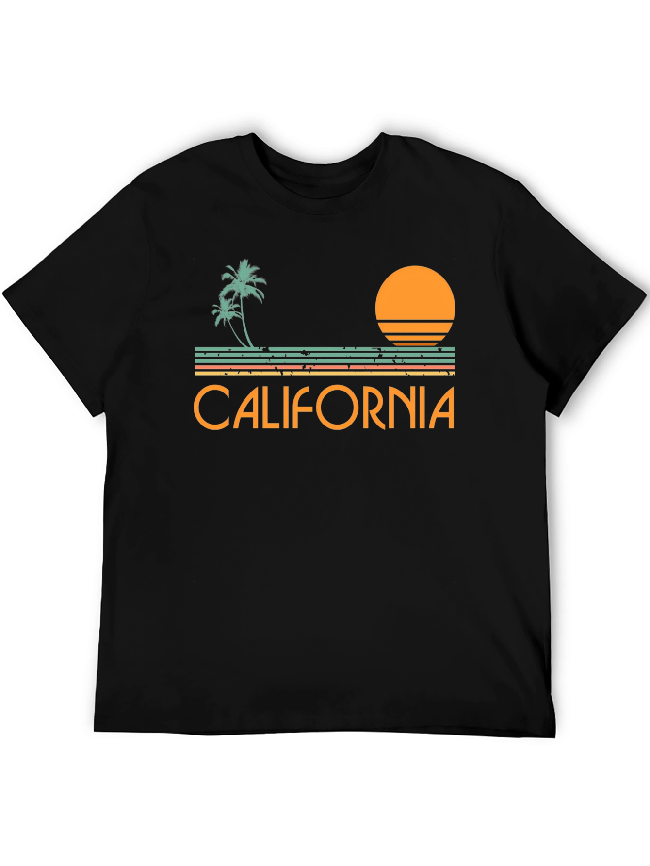 California Sunset Graphic T-Shirt
