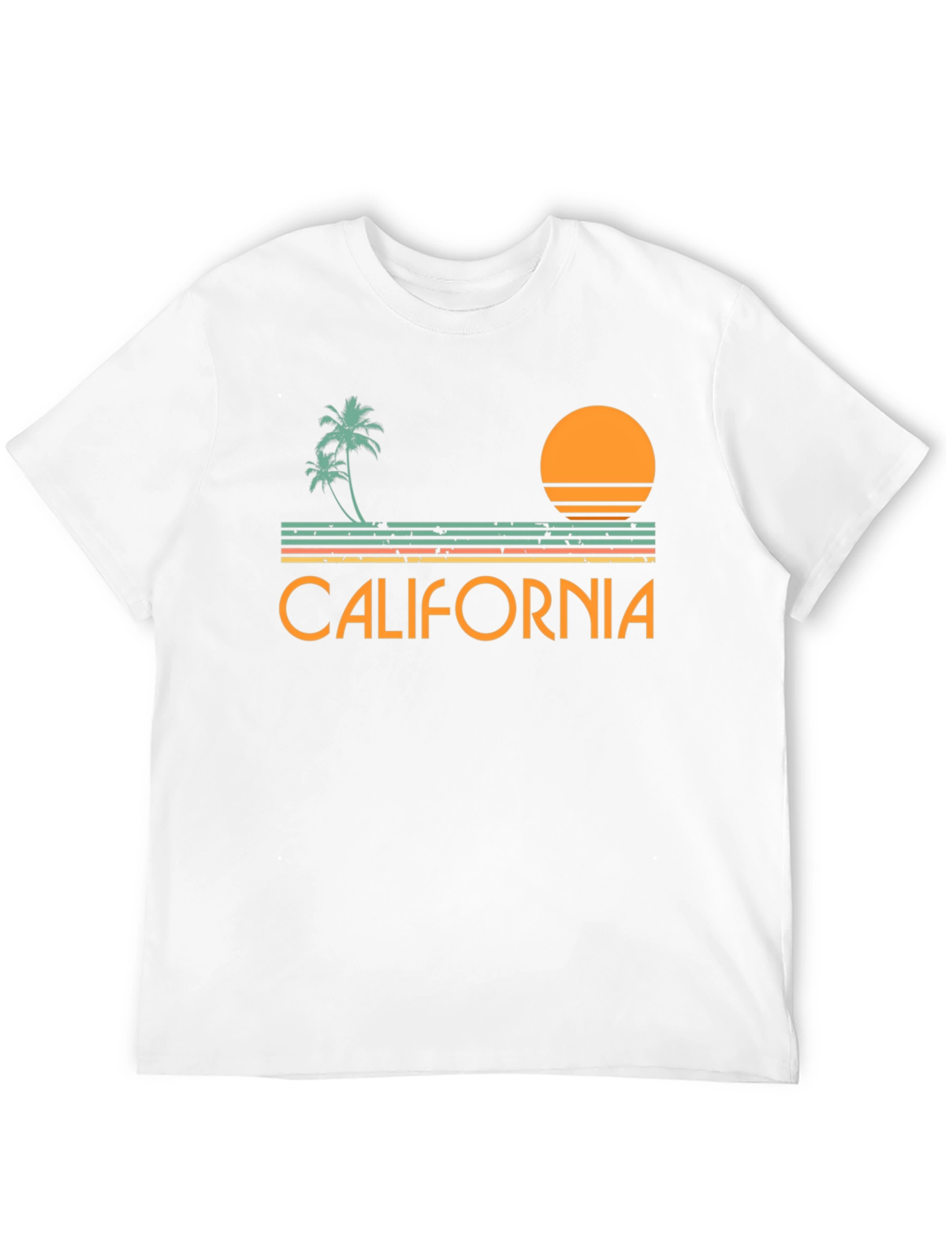 California Sunset Graphic T-Shirt
