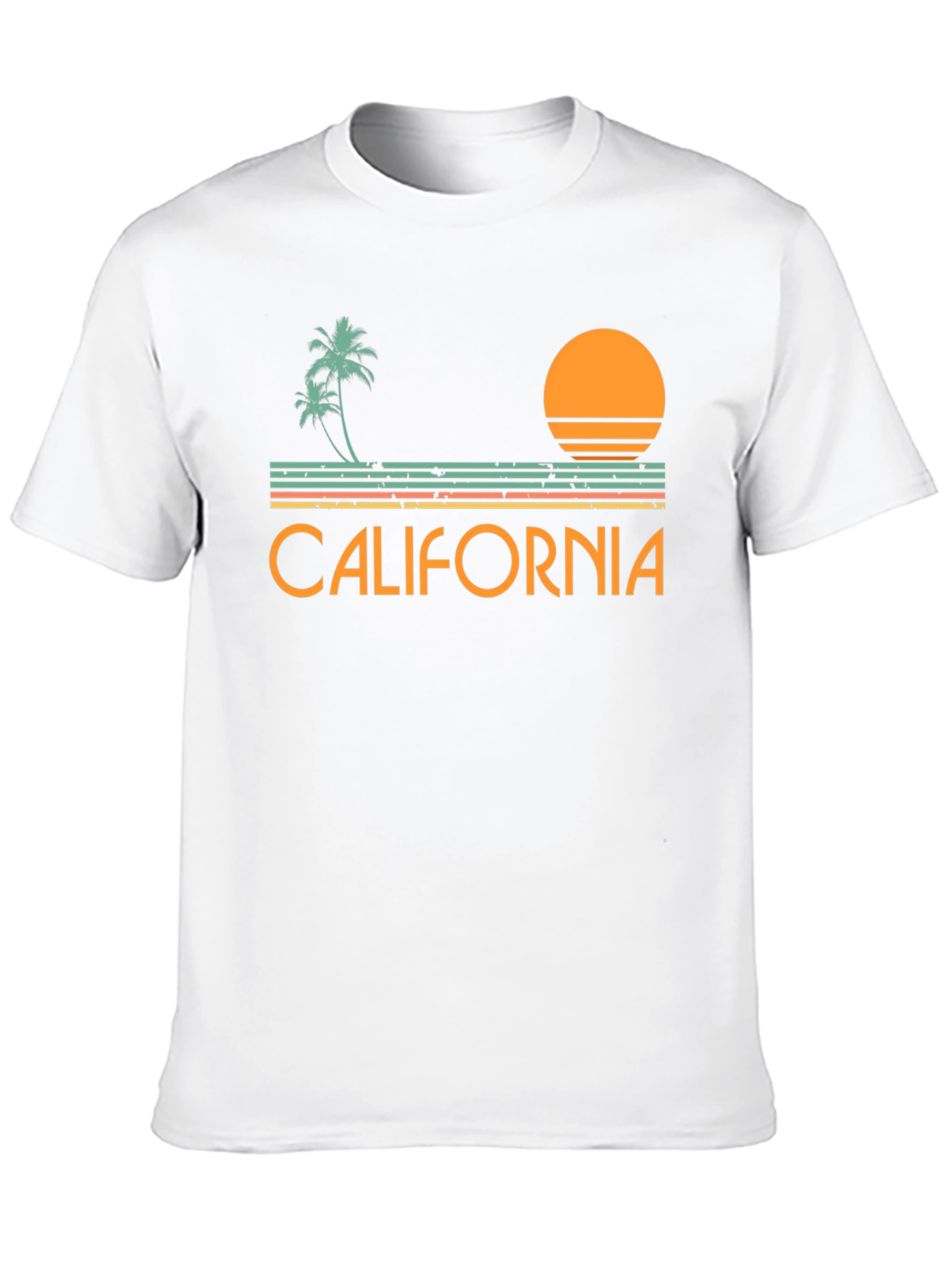 California Sunset Graphic T-Shirt