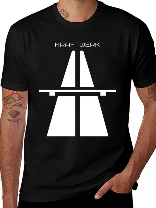 Kraftwerk Autobahn Graphic Black T-Shirt