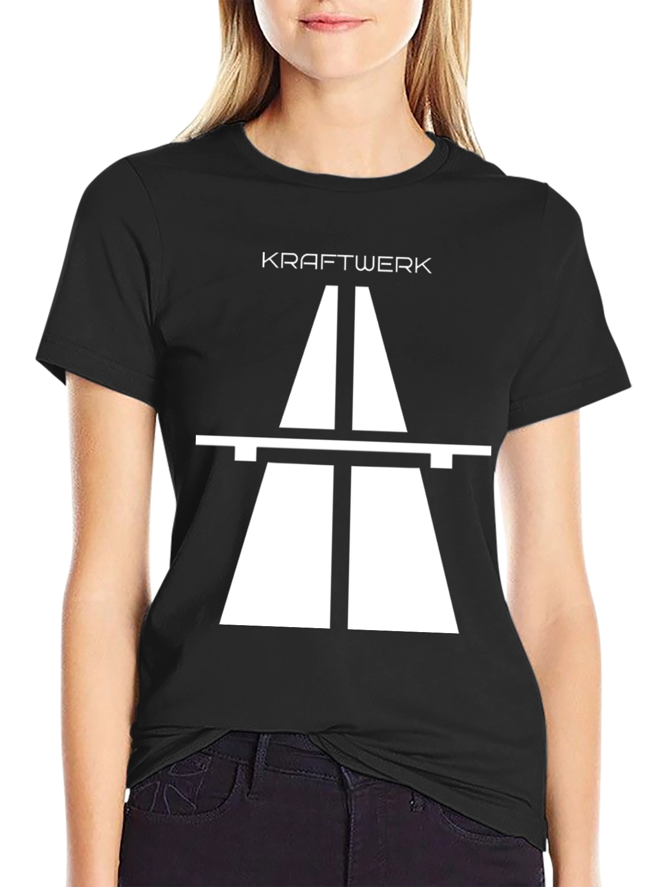 Kraftwerk Autobahn Graphic Black T-Shirt