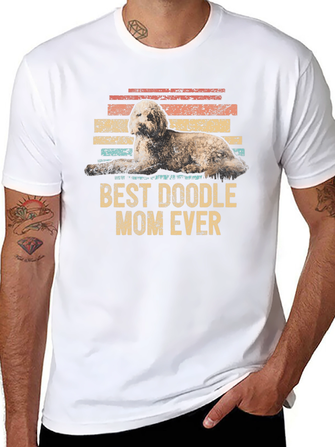 Best Doodle Mom Ever T-Shirt - Dog Lover Tee