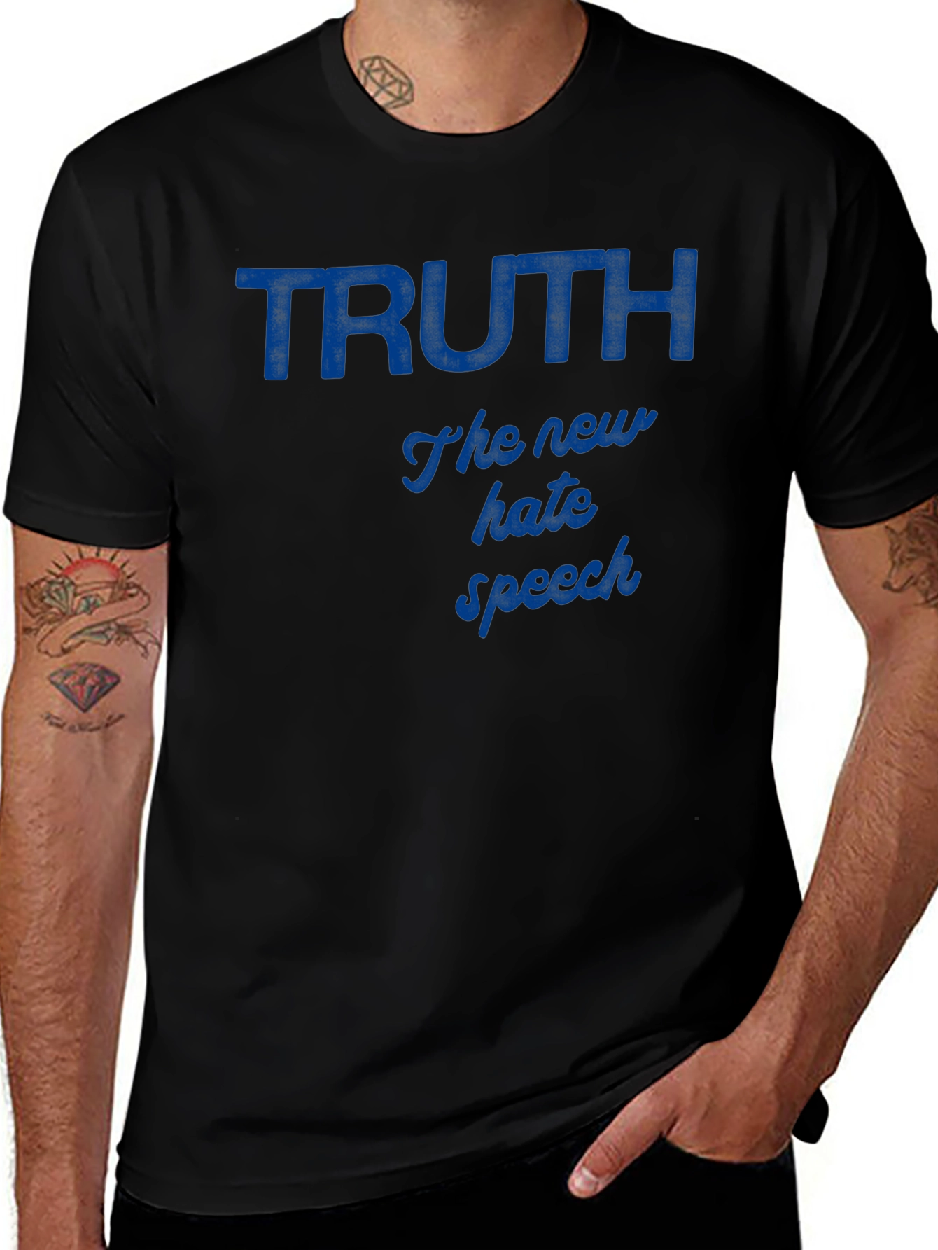 Truth New Hate Speech Graphic T-Shirt