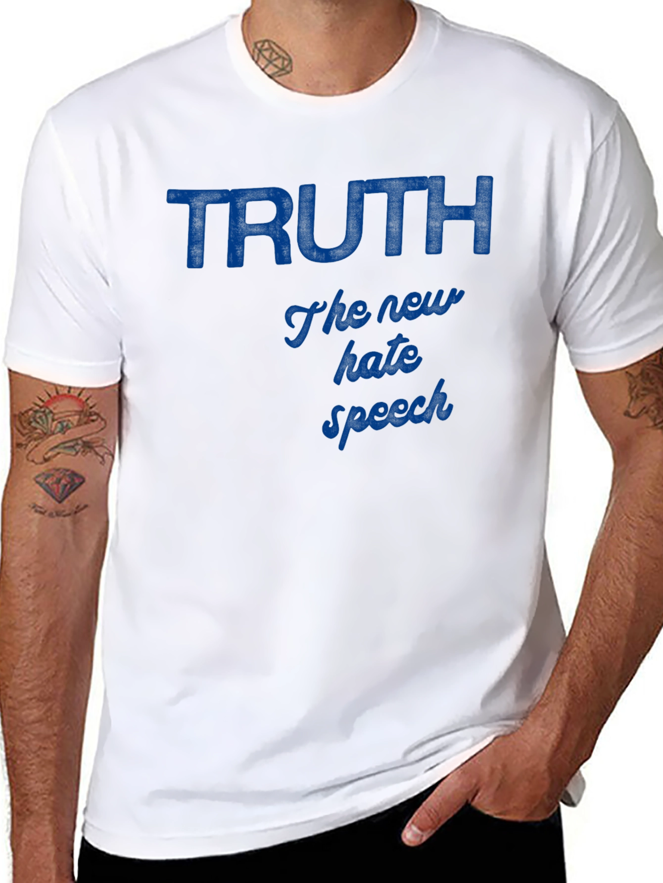 Truth New Hate Speech Graphic T-Shirt