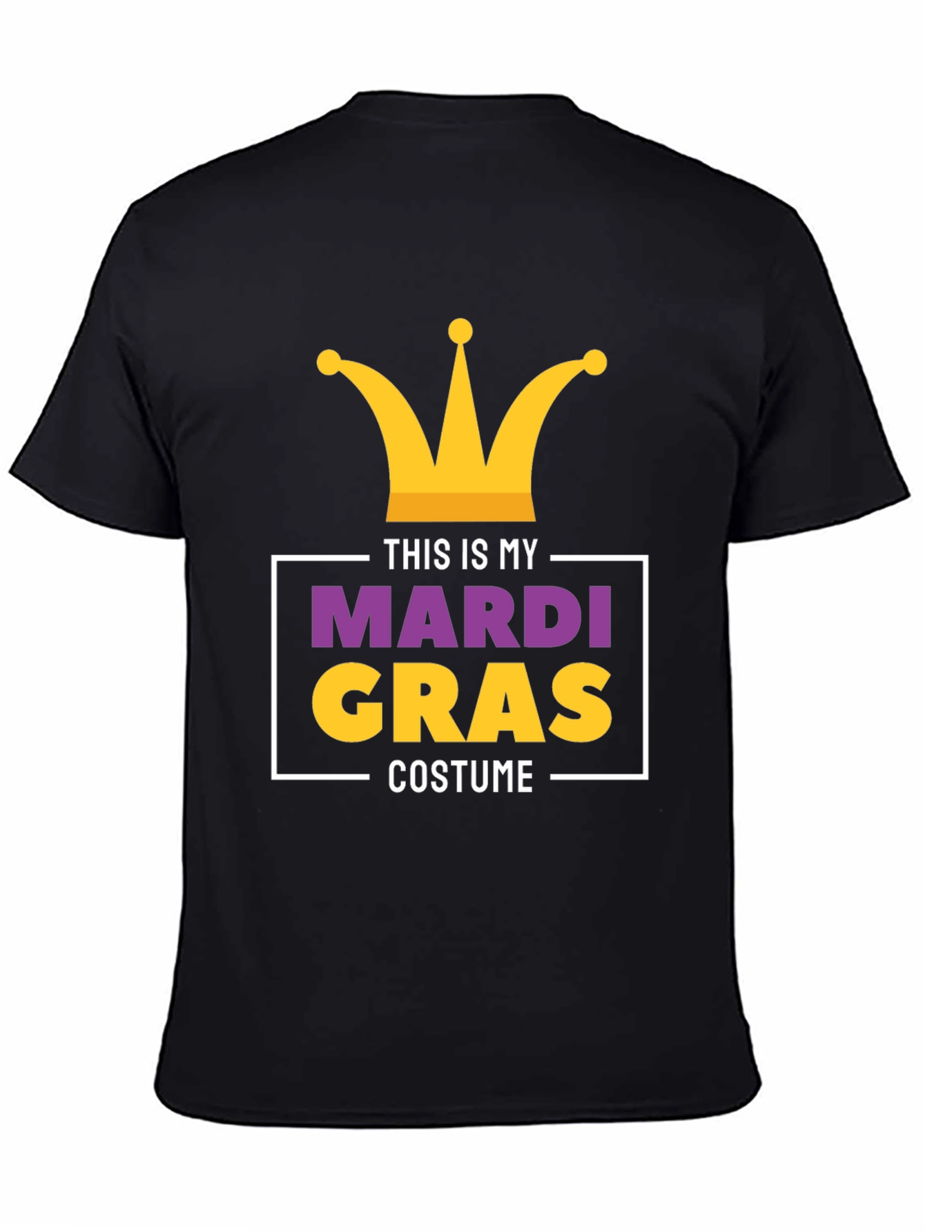 Mardi Gras Costume T-Shirt - Mens
