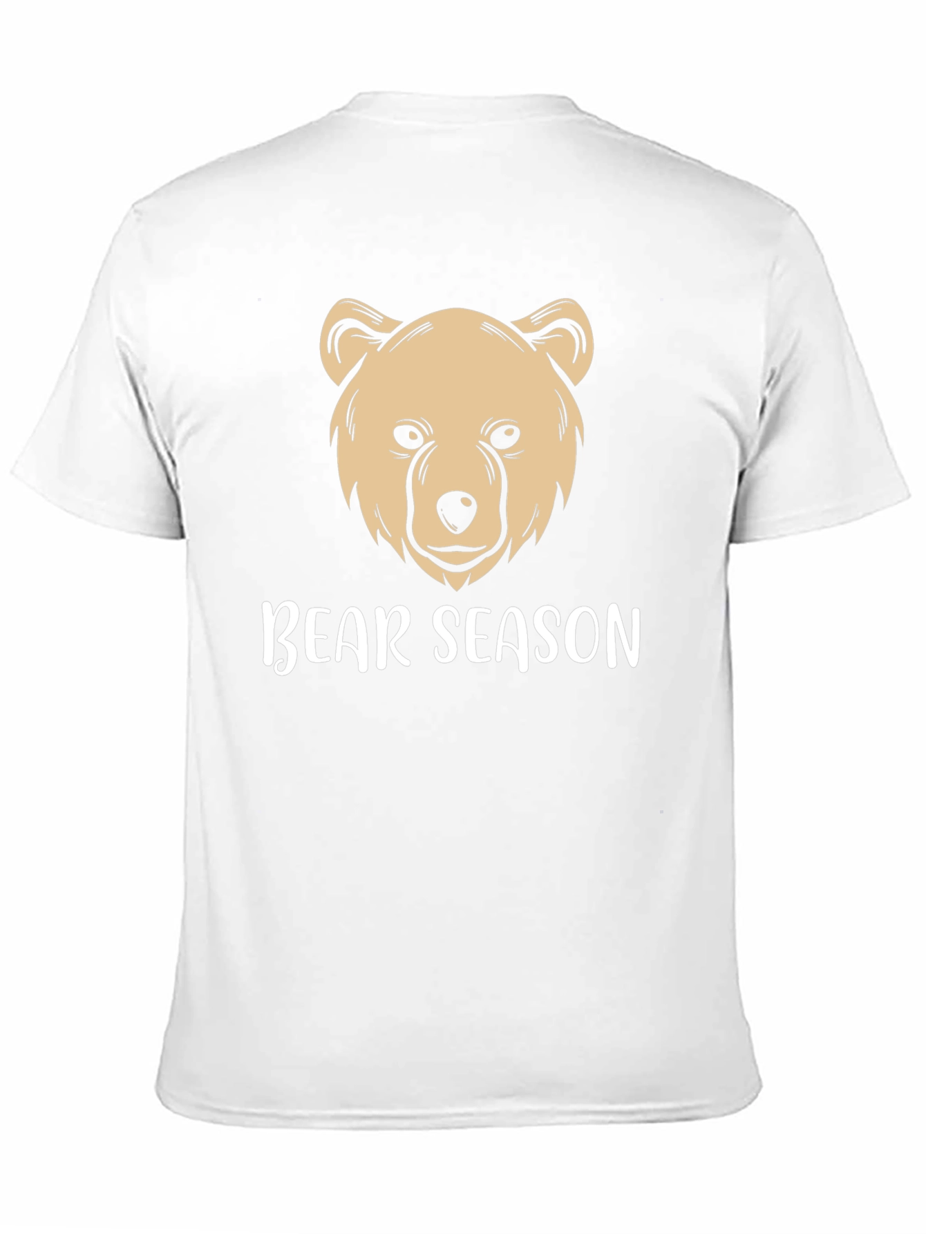 Bear Season Graphic T-Shirt - Black