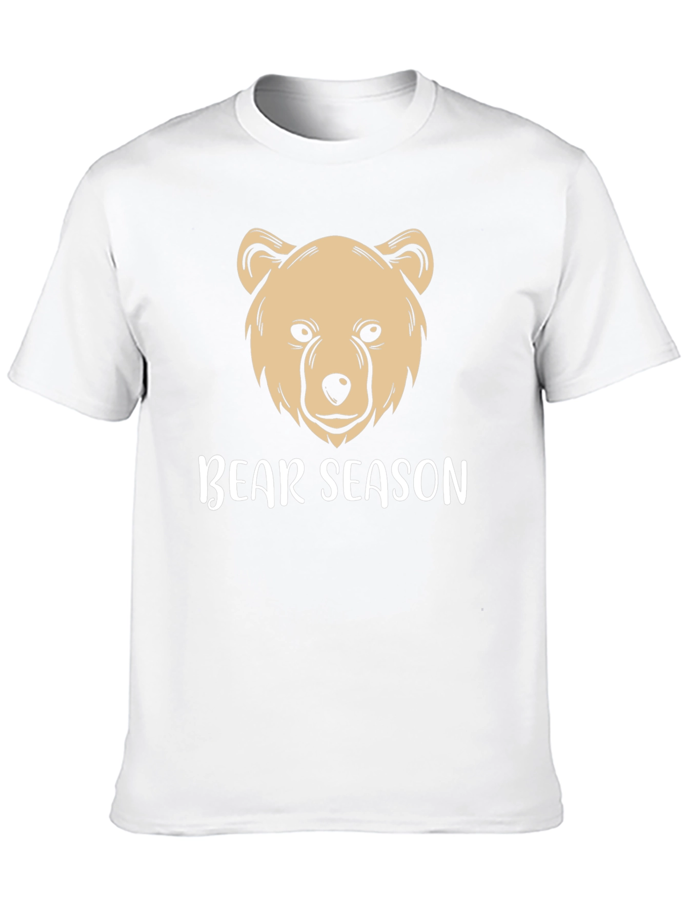 Bear Season Graphic T-Shirt - Black