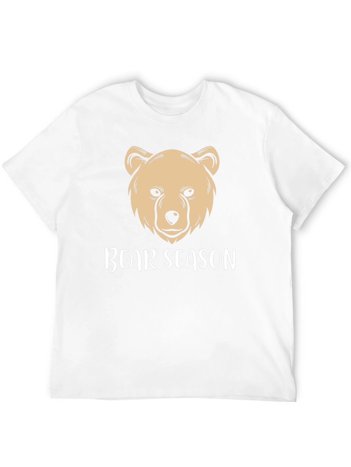Bear Season Graphic T-Shirt - Black