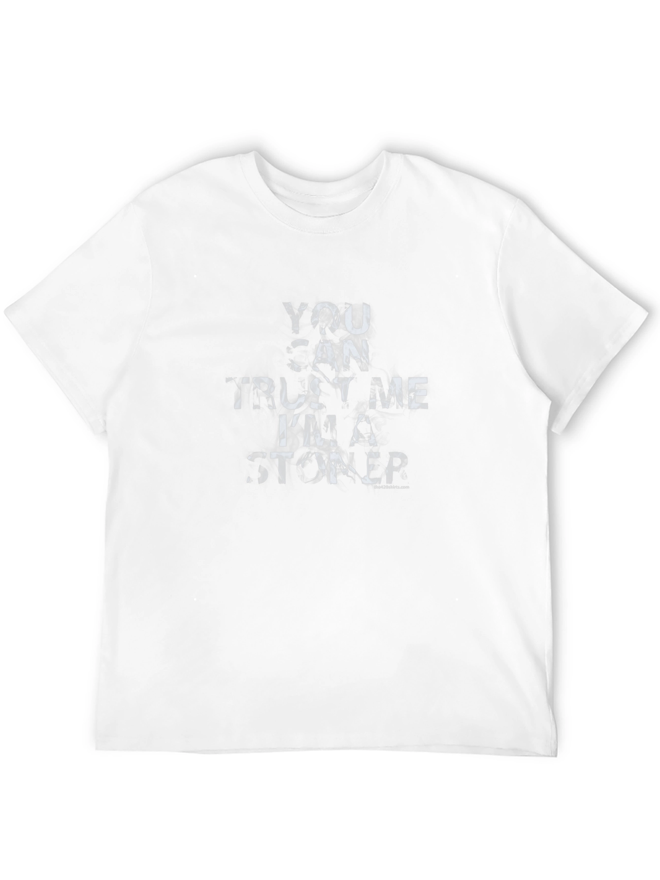 Trust Me Stoner Graphic Tee - Black Casual T-Shirt