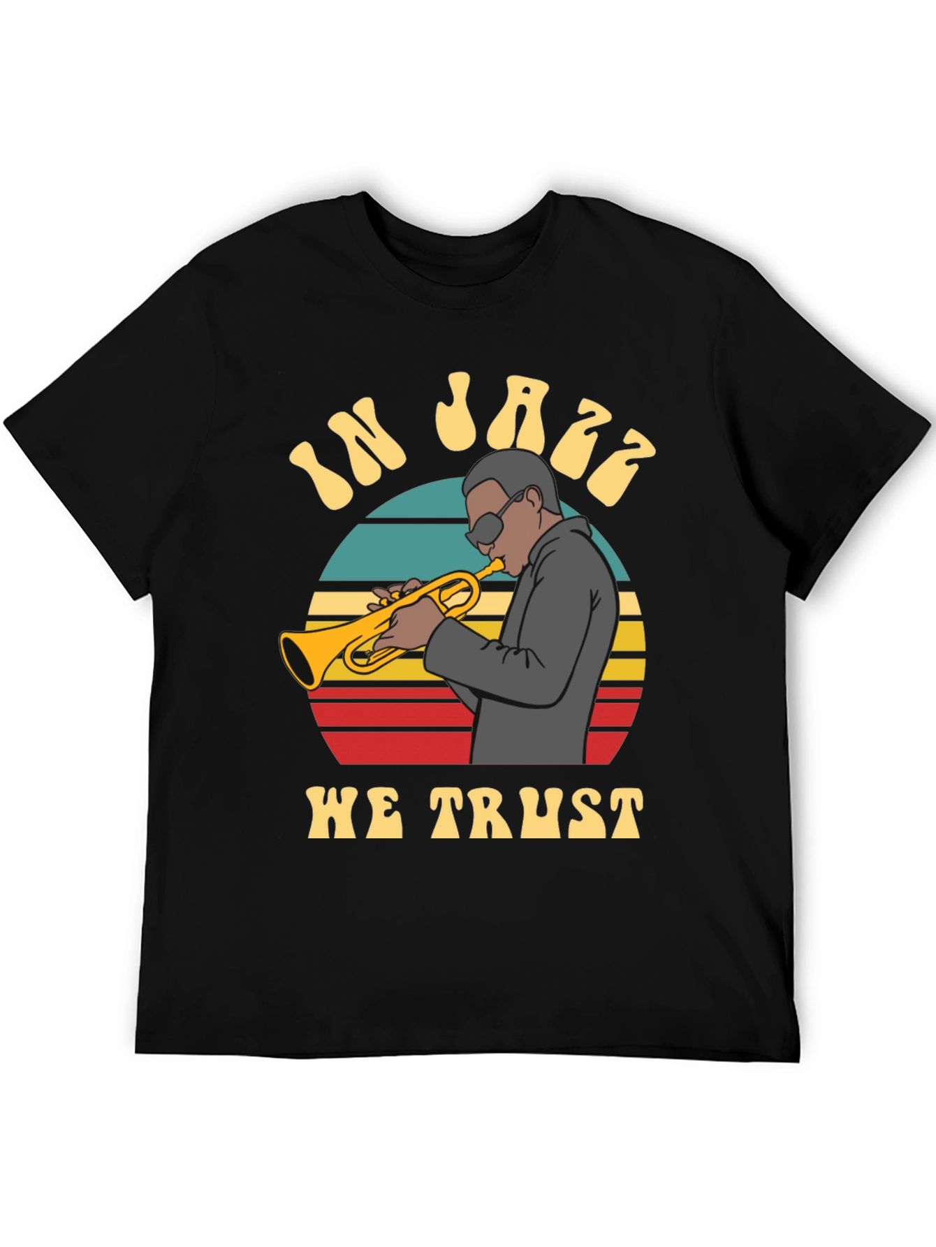 In Jazz We Trust Graphic T-Shirt