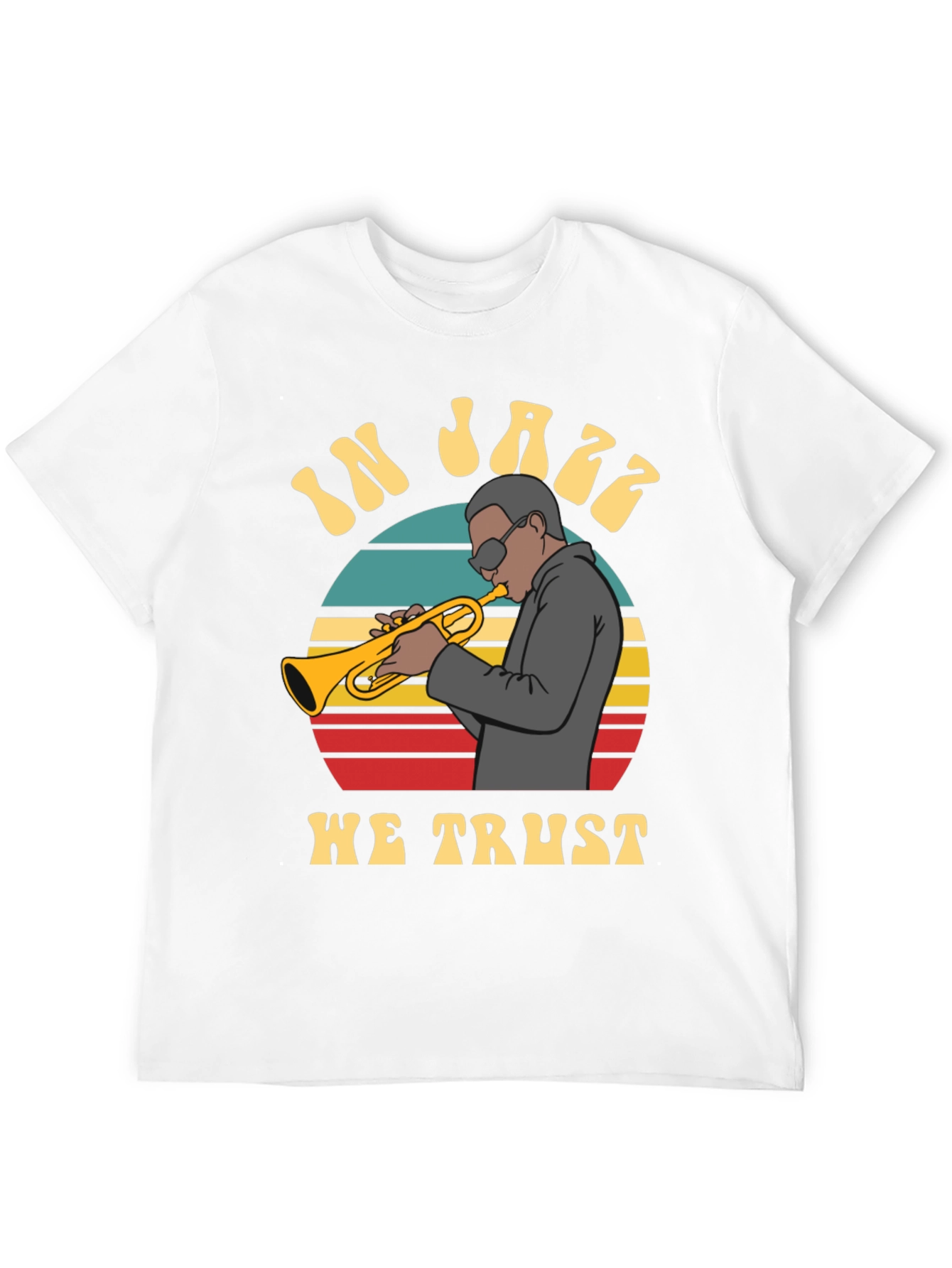 In Jazz We Trust Graphic T-Shirt