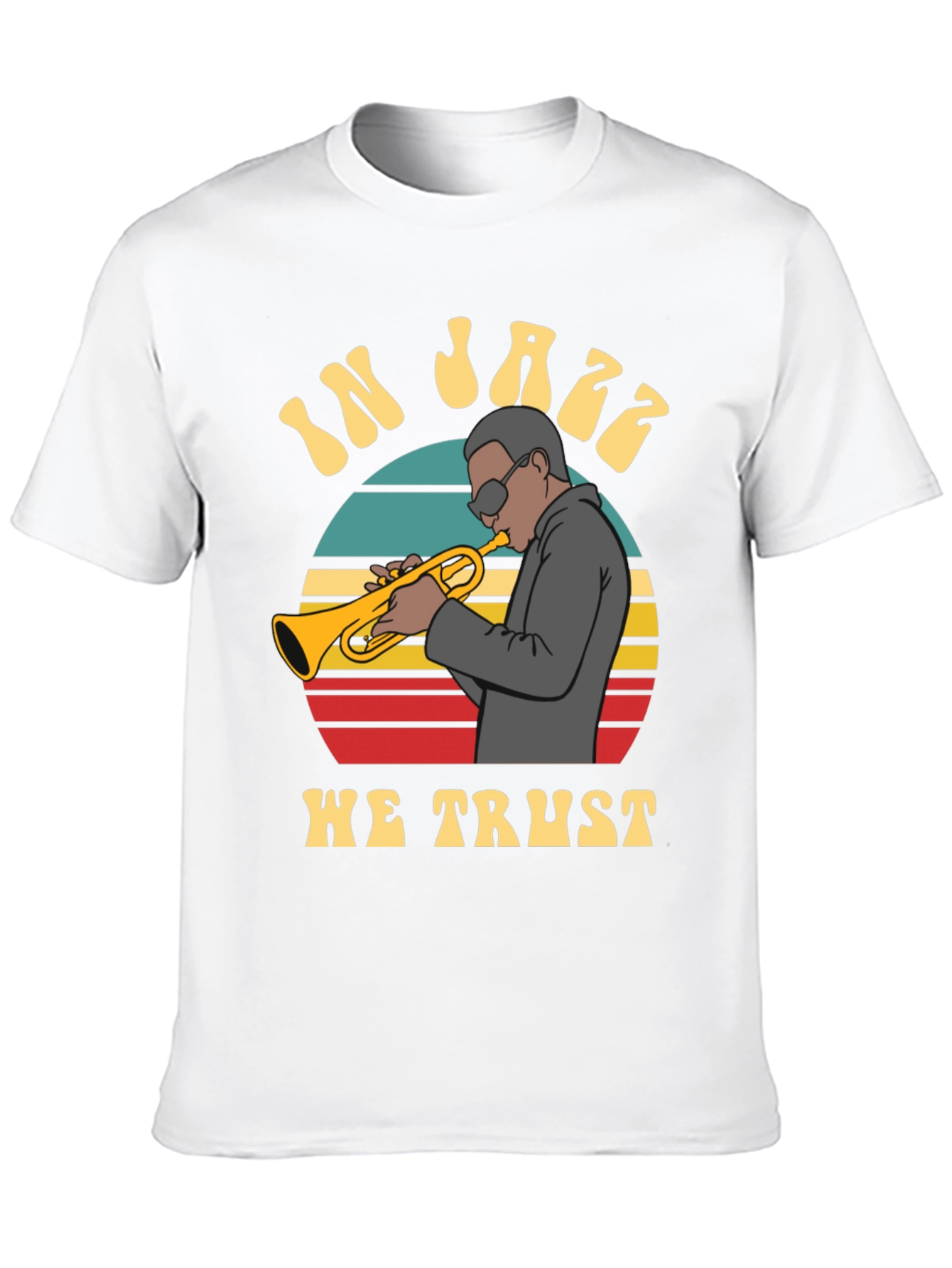 In Jazz We Trust Graphic T-Shirt
