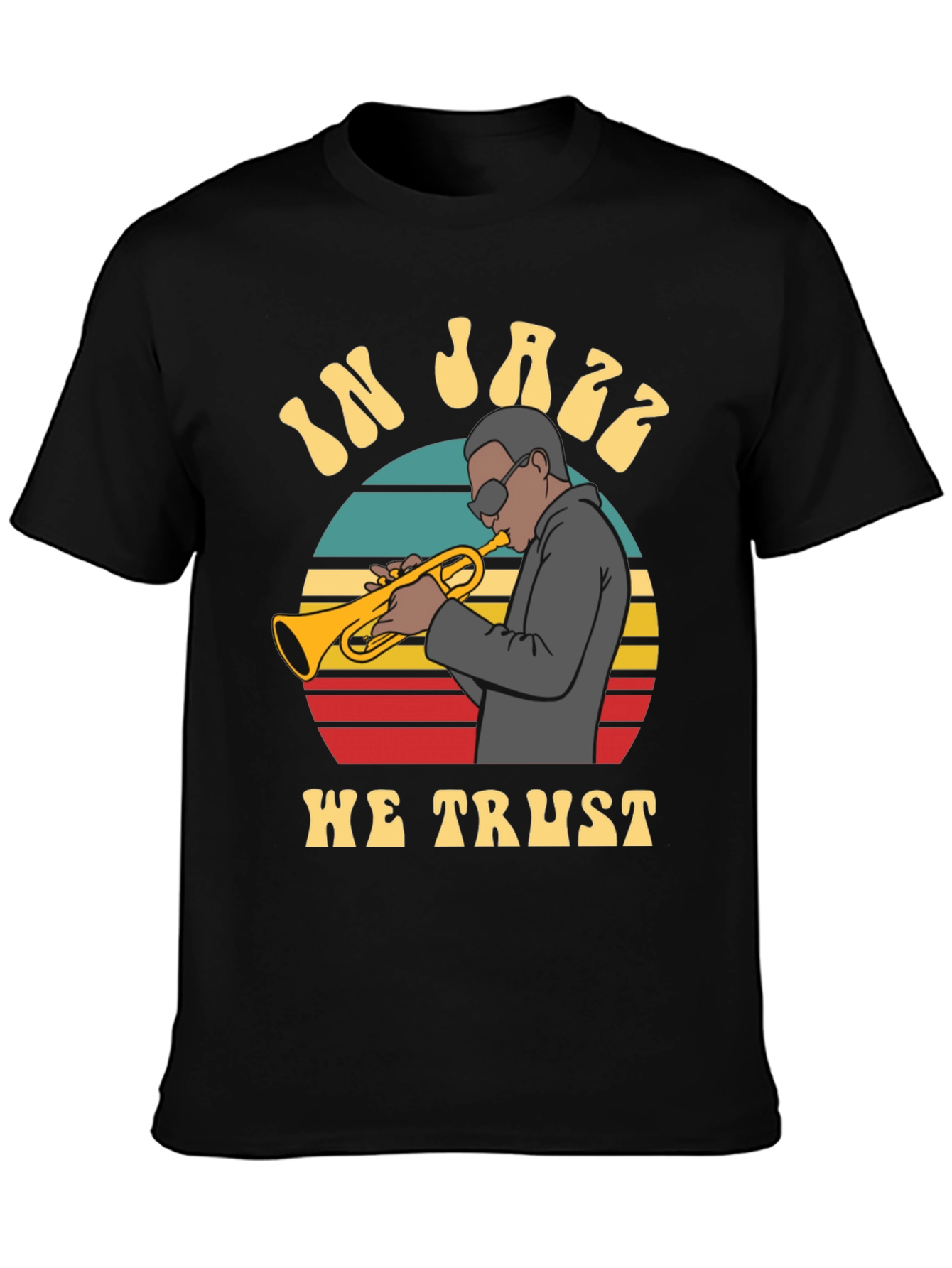 In Jazz We Trust Graphic T-Shirt