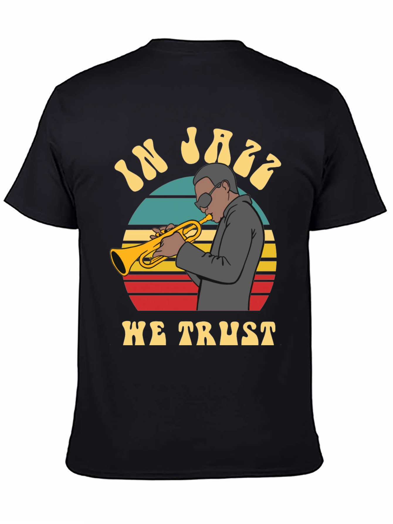 In Jazz We Trust Graphic T-Shirt