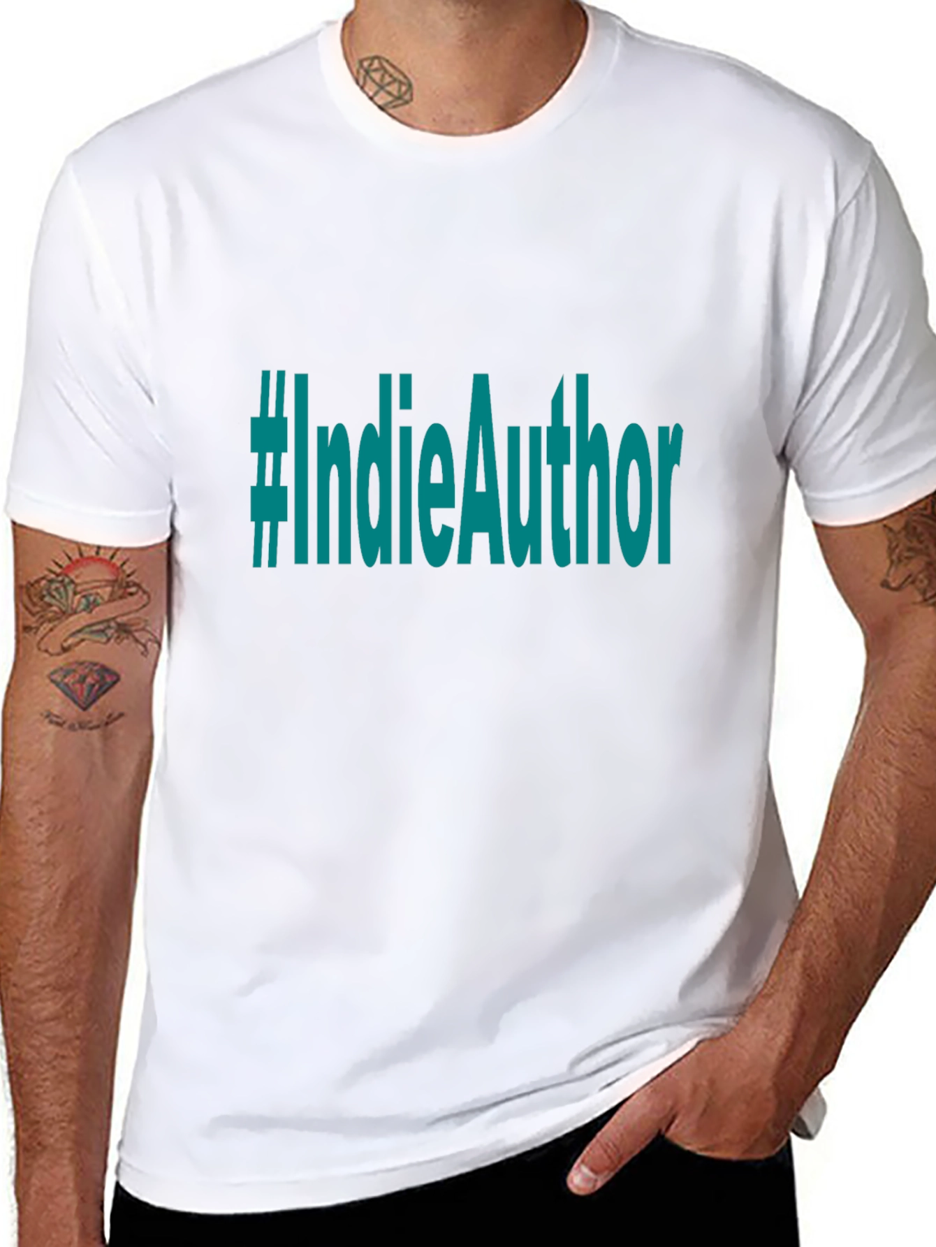 #IndieAuthor Black T-Shirt - Show Your Support!