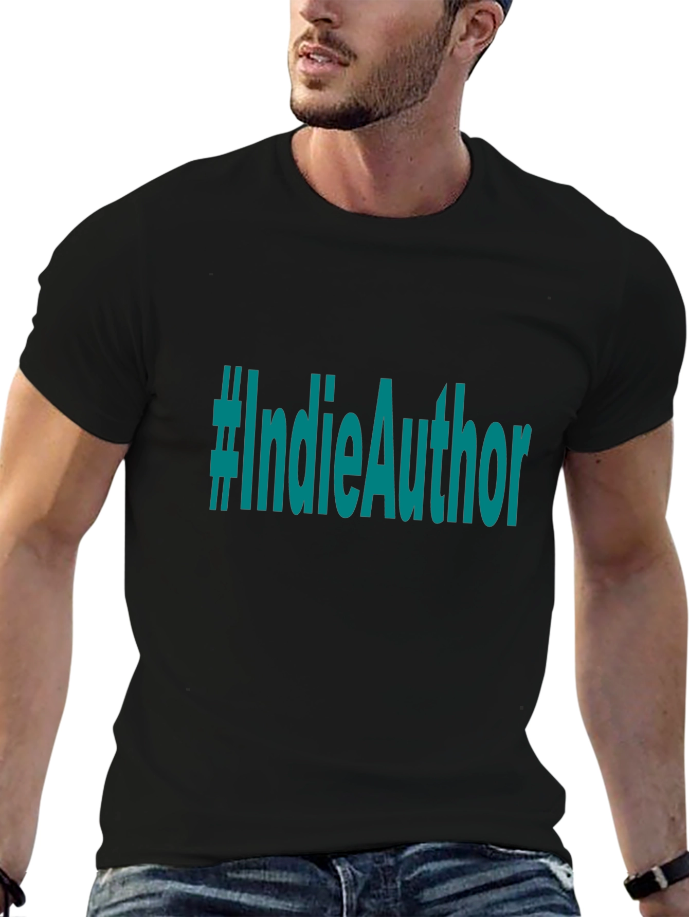 #IndieAuthor Black T-Shirt - Show Your Support!