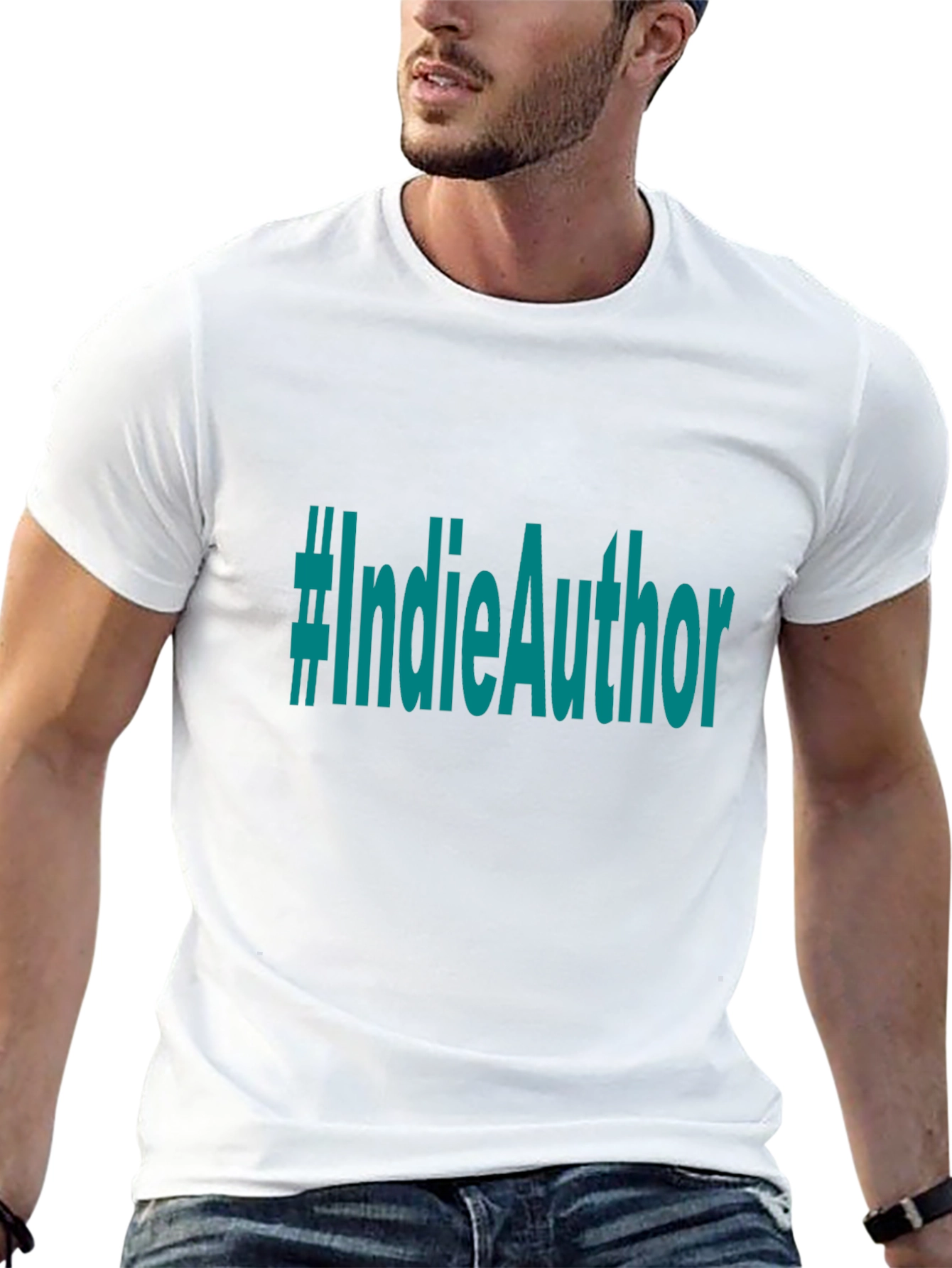 #IndieAuthor Black T-Shirt - Show Your Support!