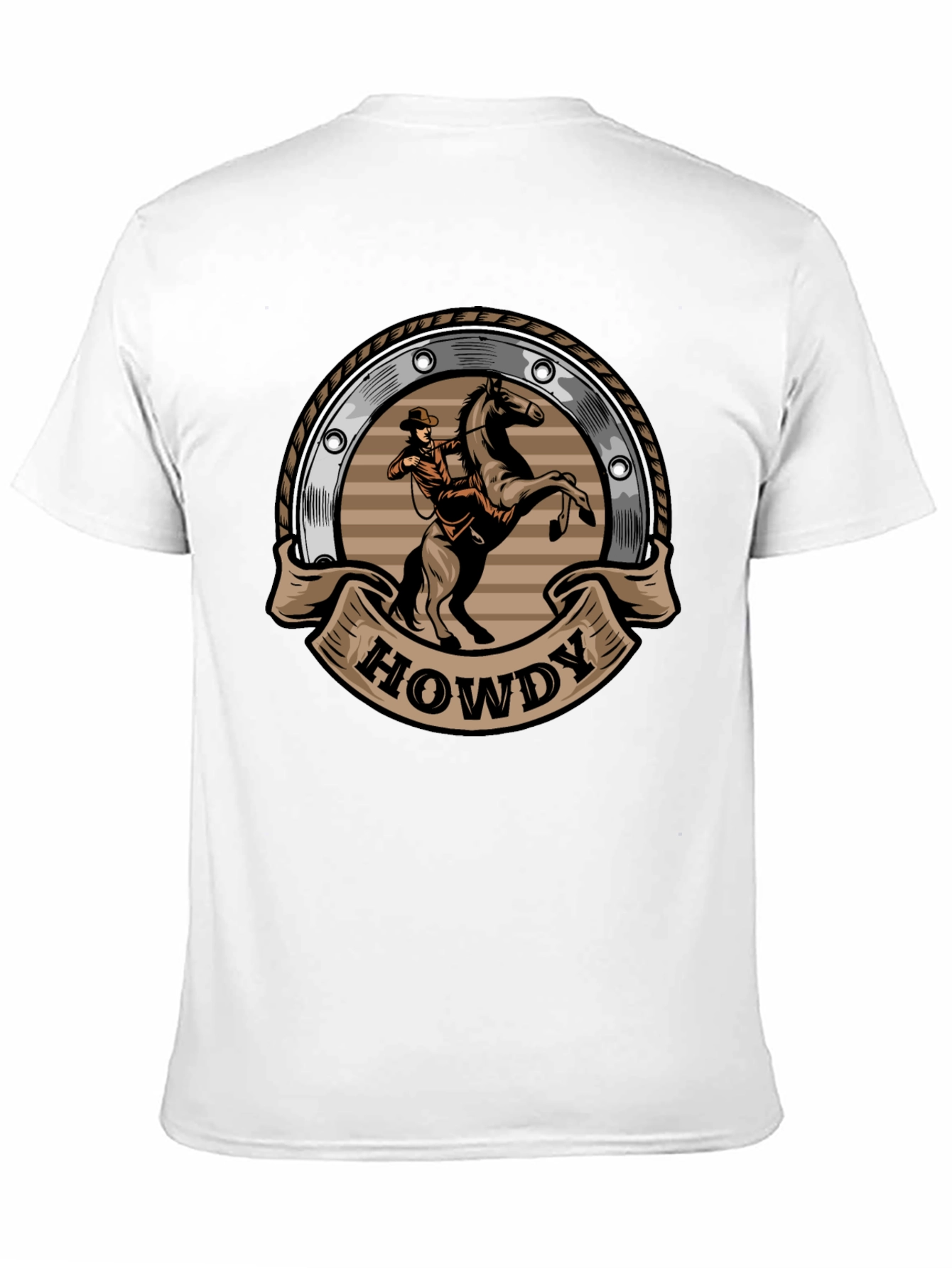 Howdy Cowboy Graphic T-Shirt