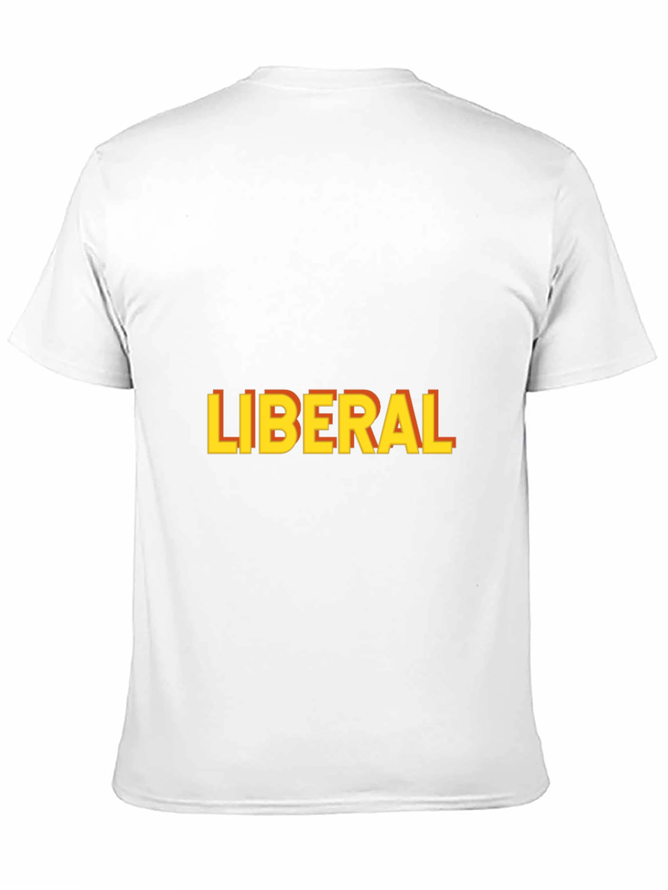 Liberal Graphic Print T-Shirt - Black