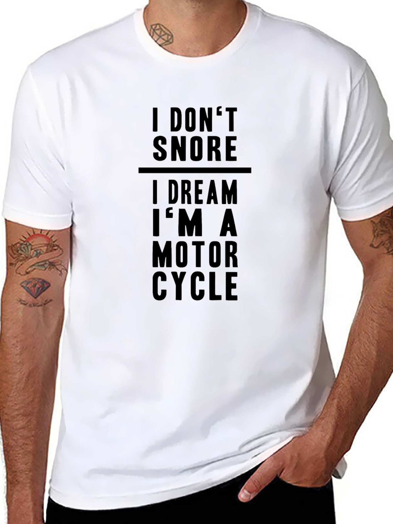 Funny Motorcycle Dream T-Shirt