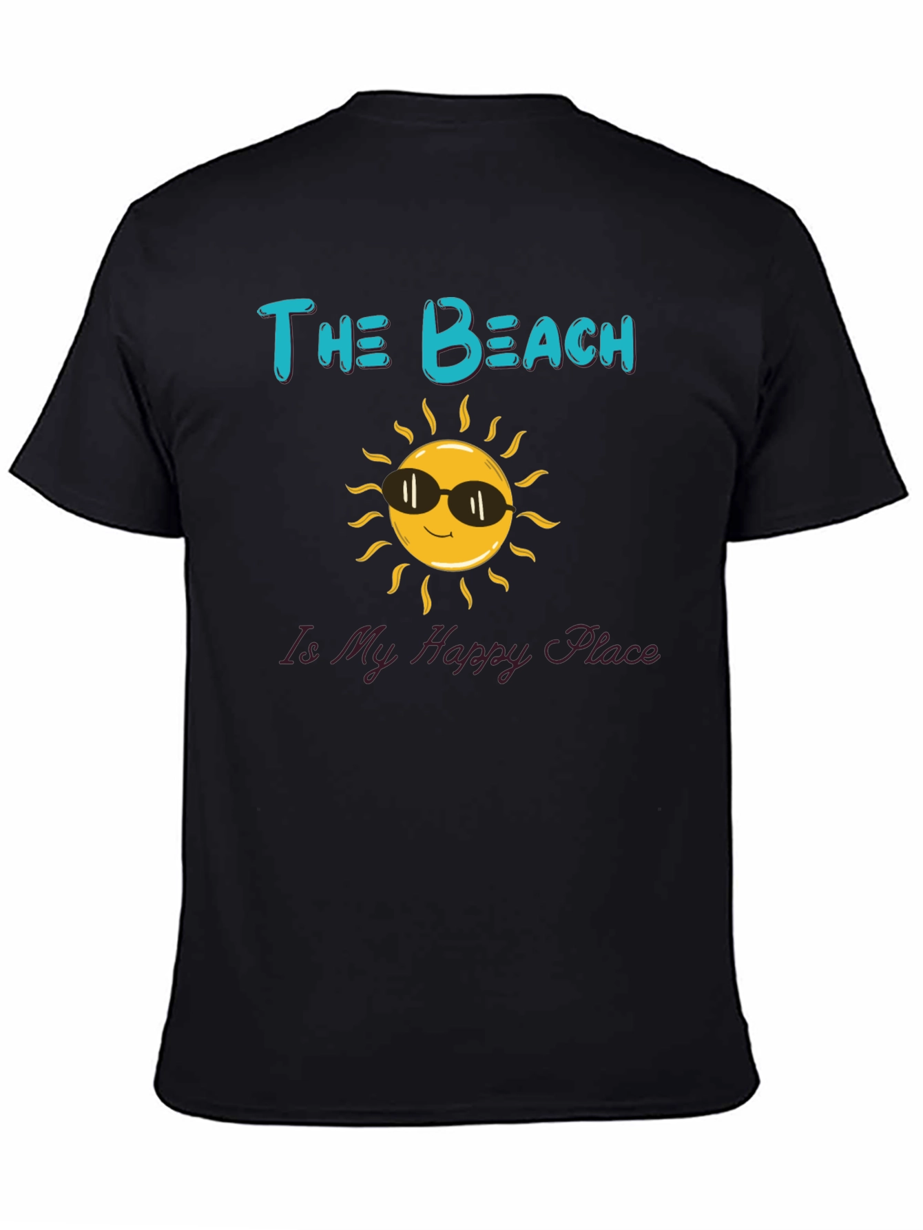 The Beach Is My Happy Place Graphic T-Shirt