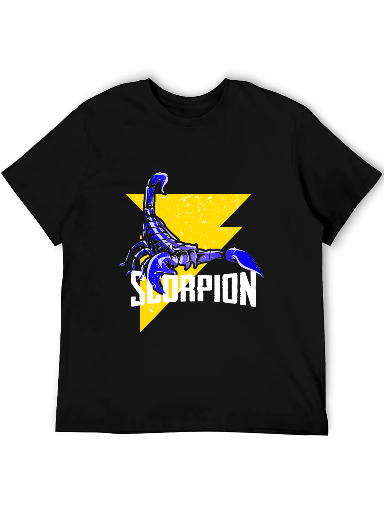 Scorpion Graphic Print Black T-Shirt