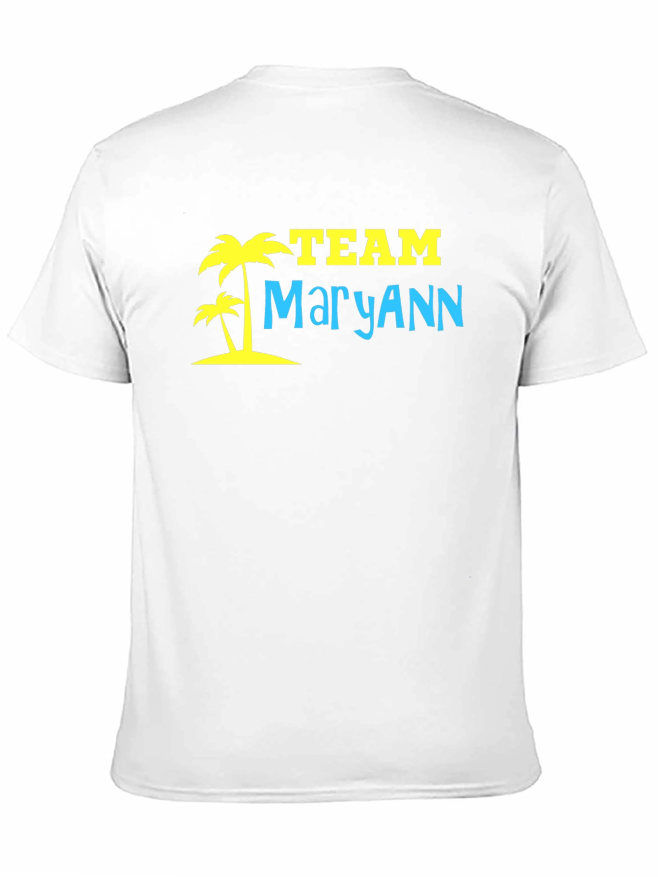Team MaryAnn Palm Tree T-Shirt - Black