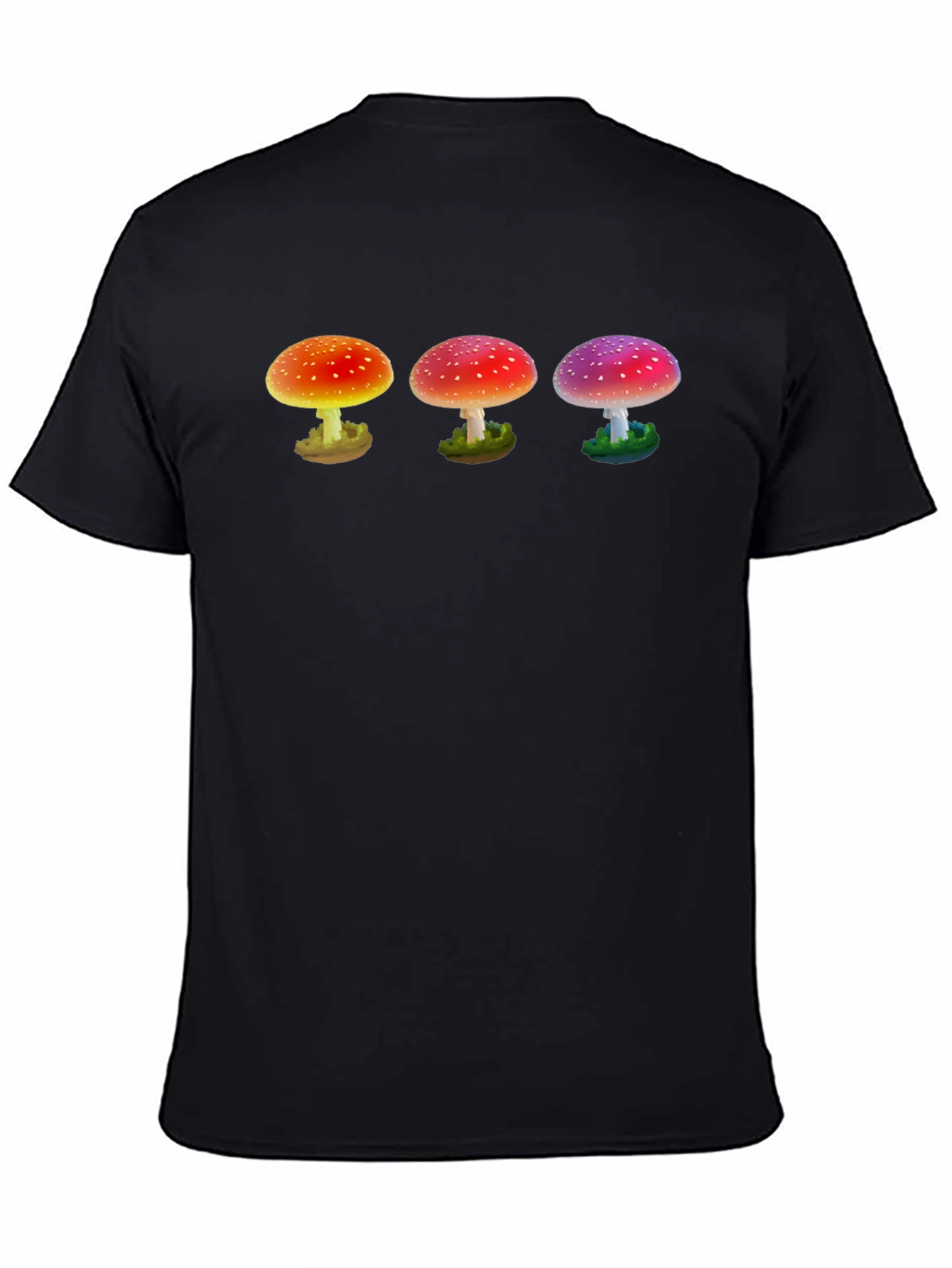 Trippy Mushroom Graphic T-Shirt