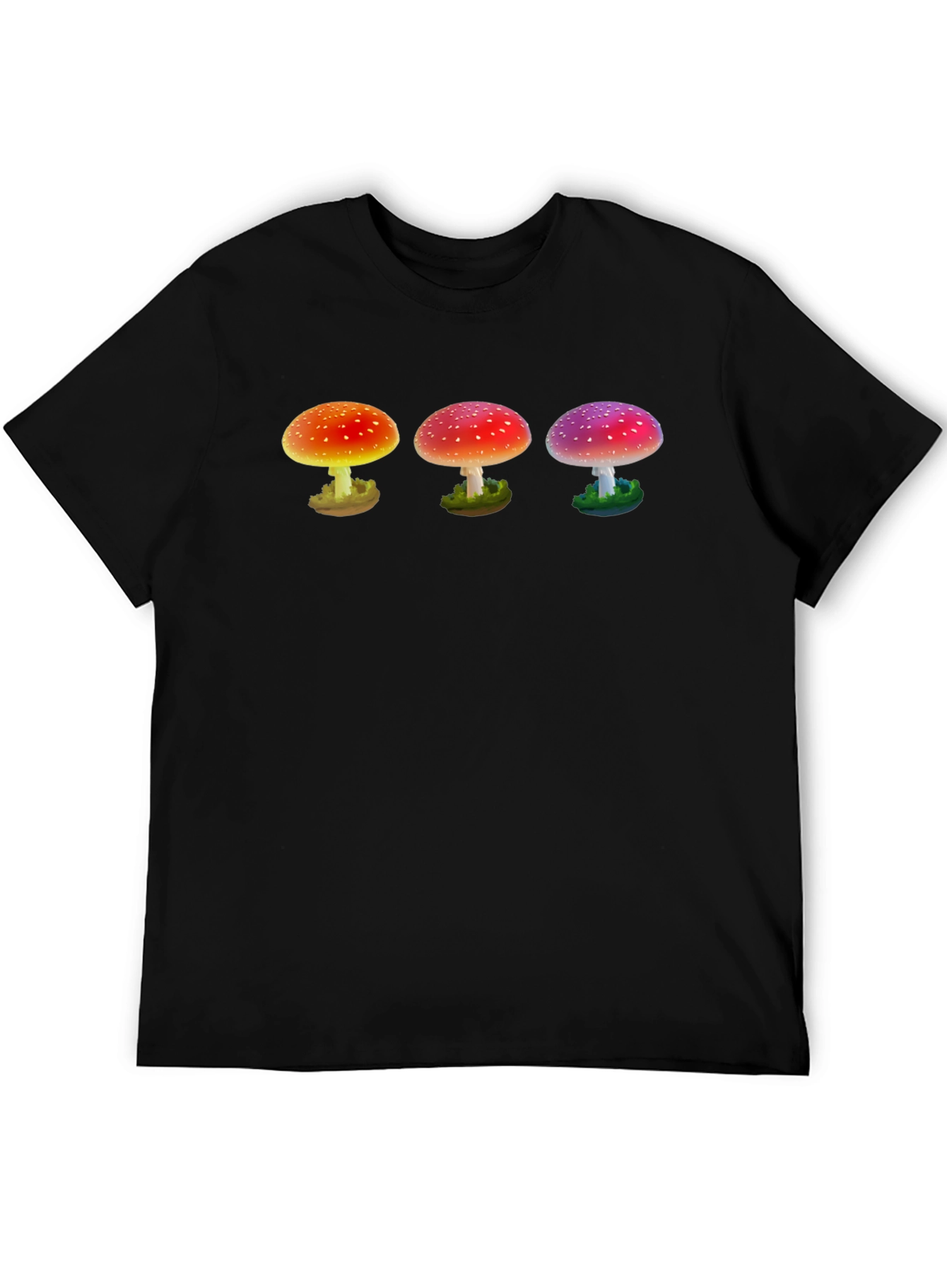 Trippy Mushroom Graphic T-Shirt
