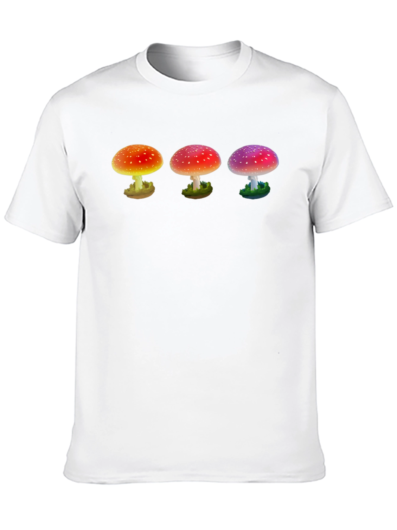 Trippy Mushroom Graphic T-Shirt