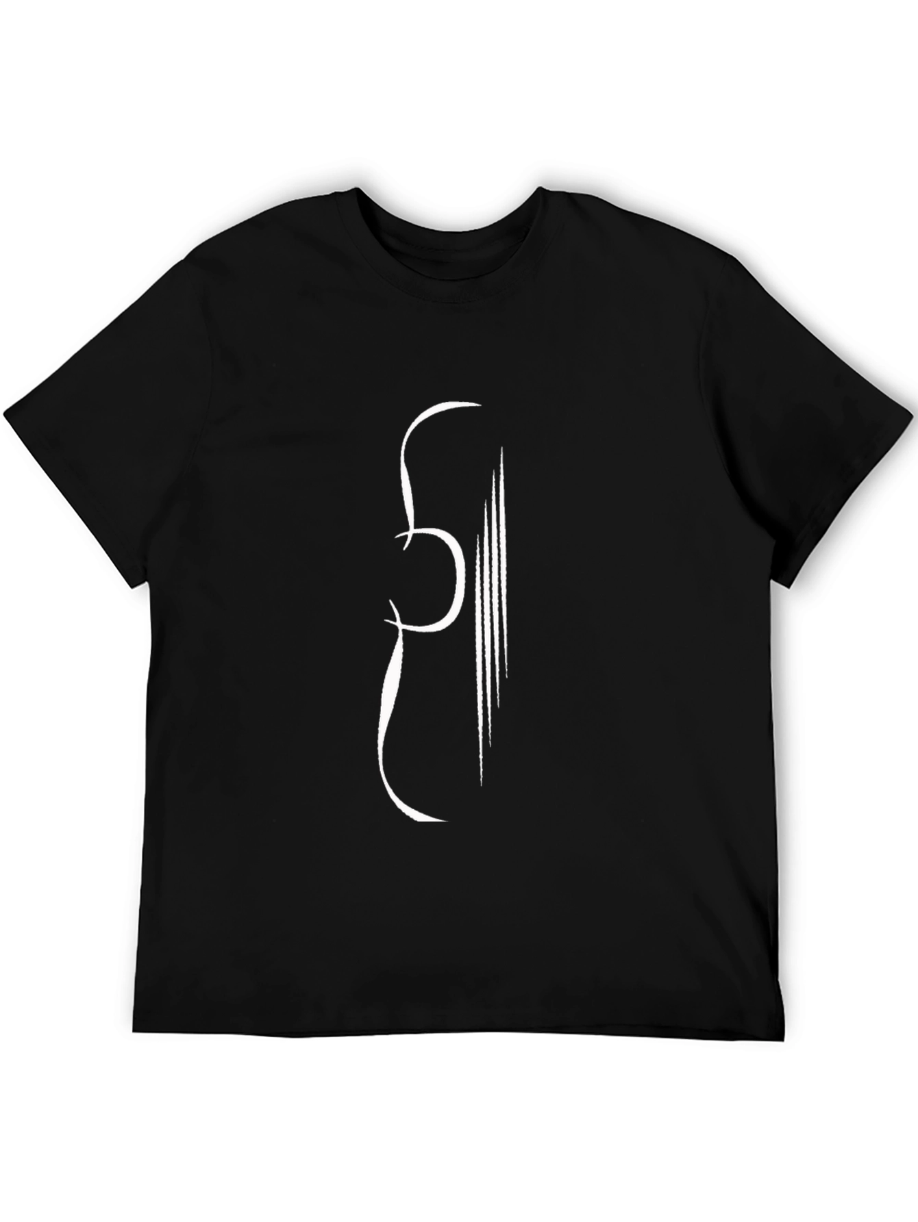 Abstract Guitar Graphic Tee - Stylish Music Lover Shirt