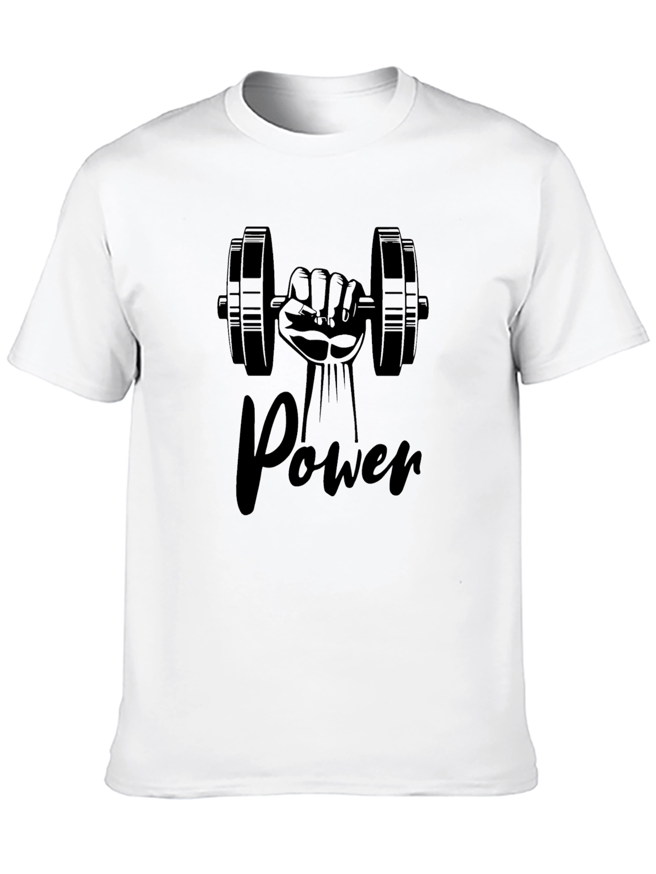 Power Gym T-Shirt - Weightlifting Design