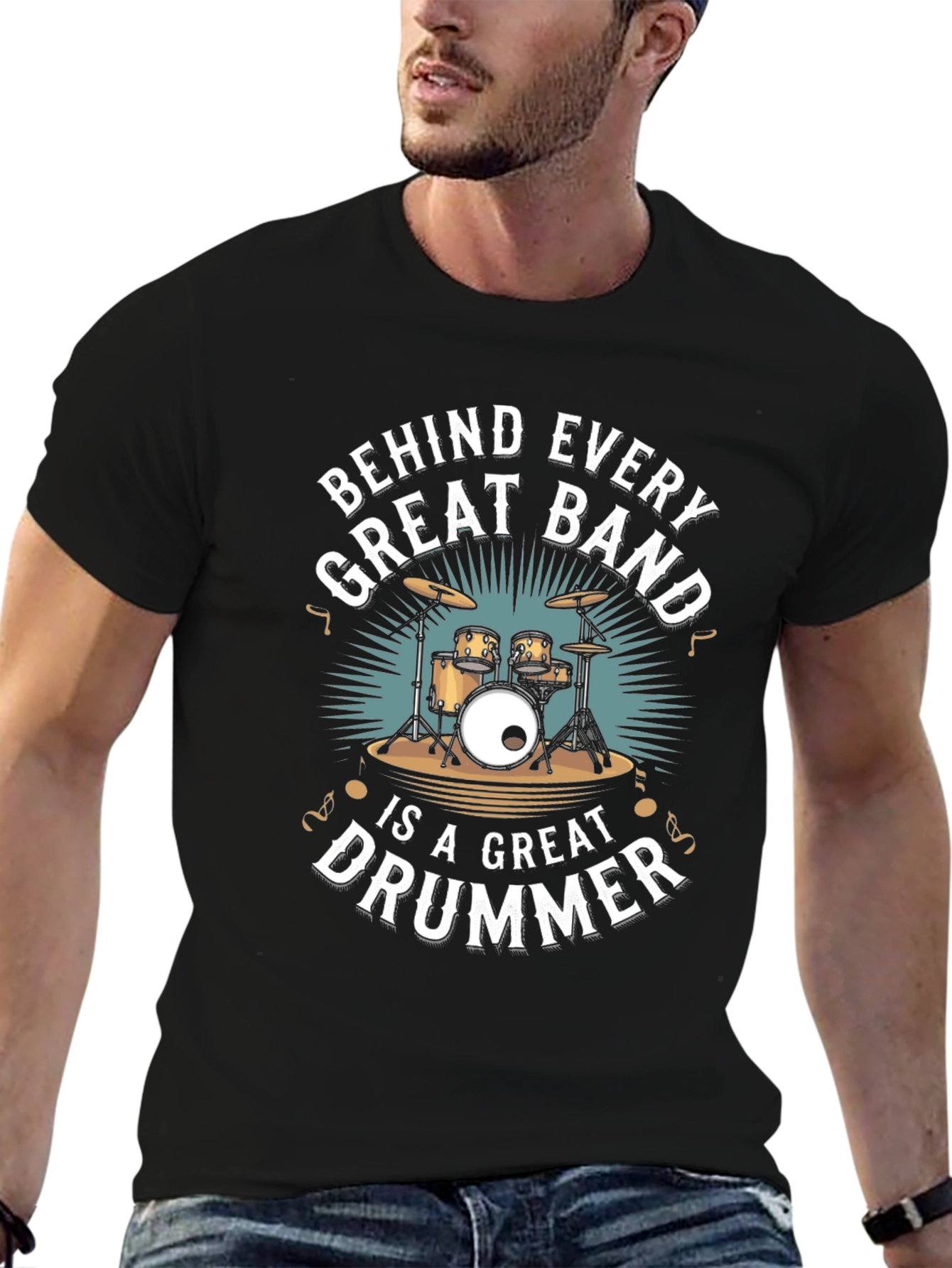 Great Drummer Band Tee